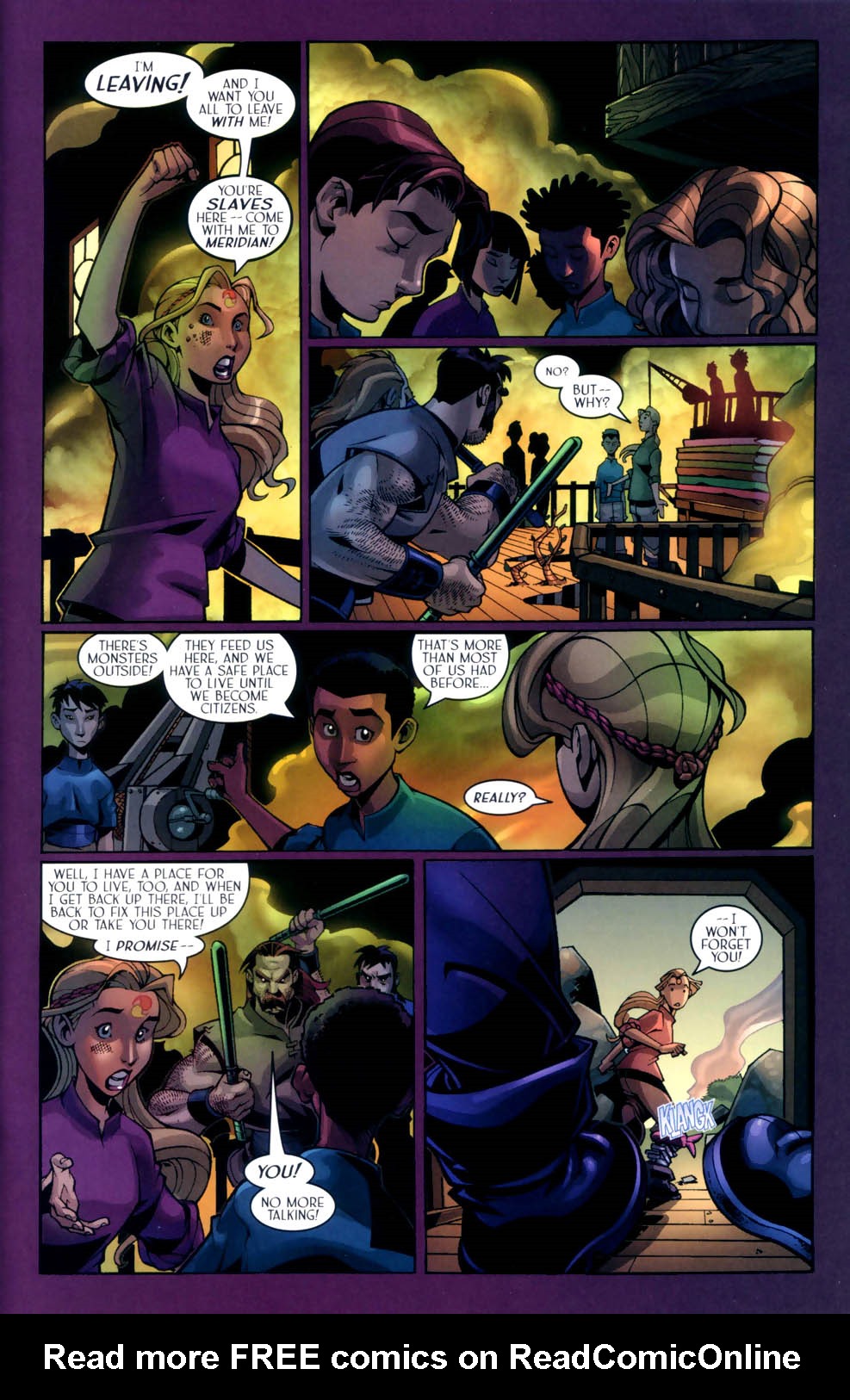 Read online Meridian comic -  Issue #8 - 11