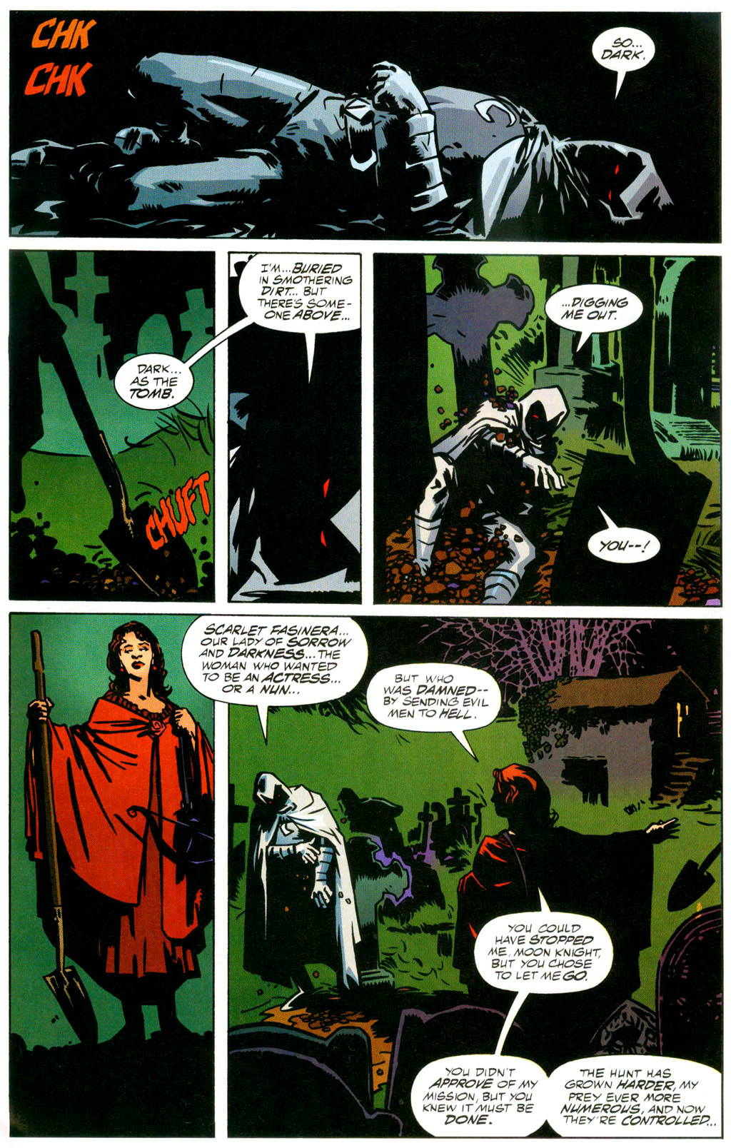 Read online Moon Knight (1998) comic -  Issue #1 - 5