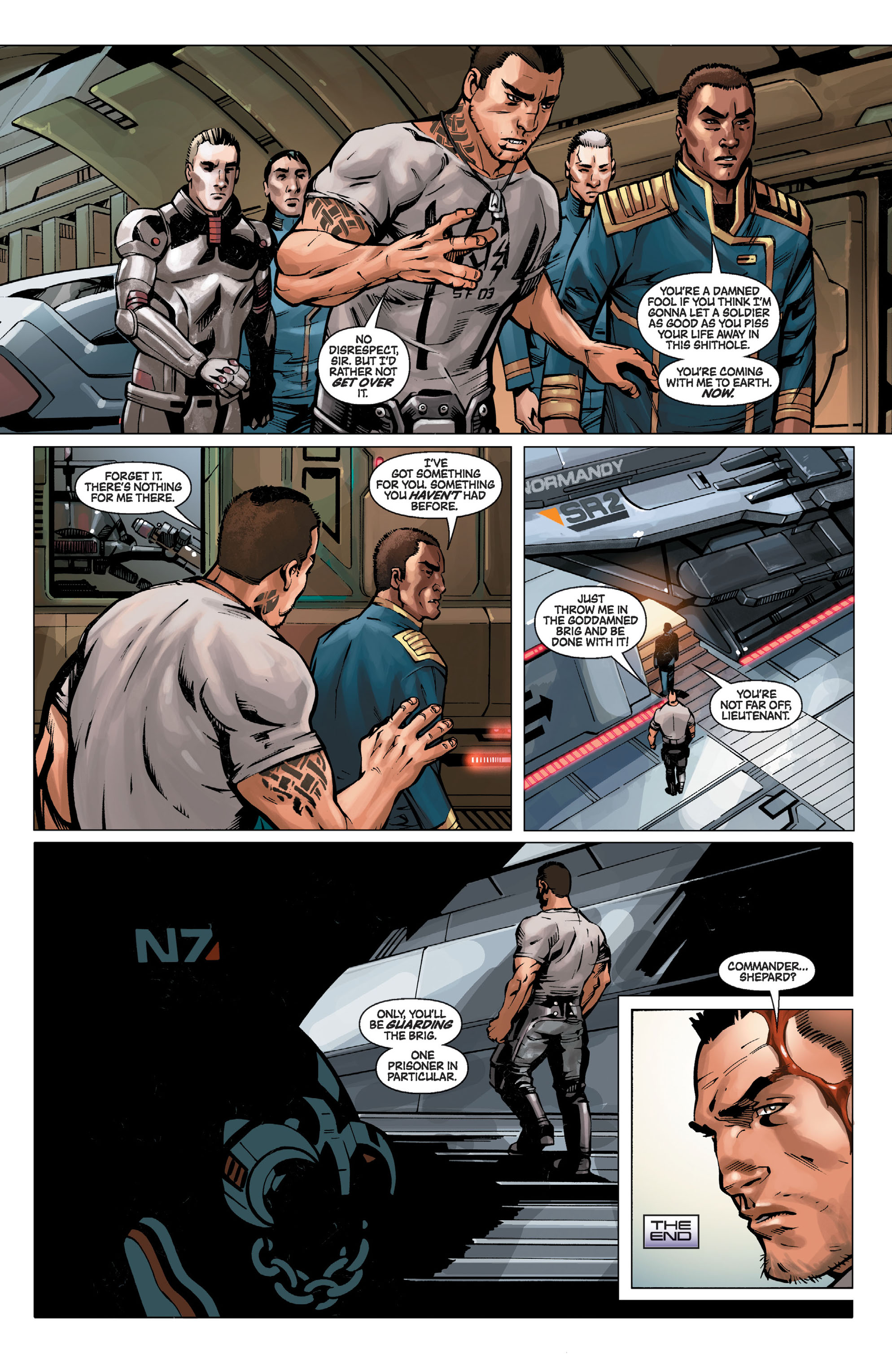 Read online Mass Effect: Invasion comic -  Issue # TPB - 105
