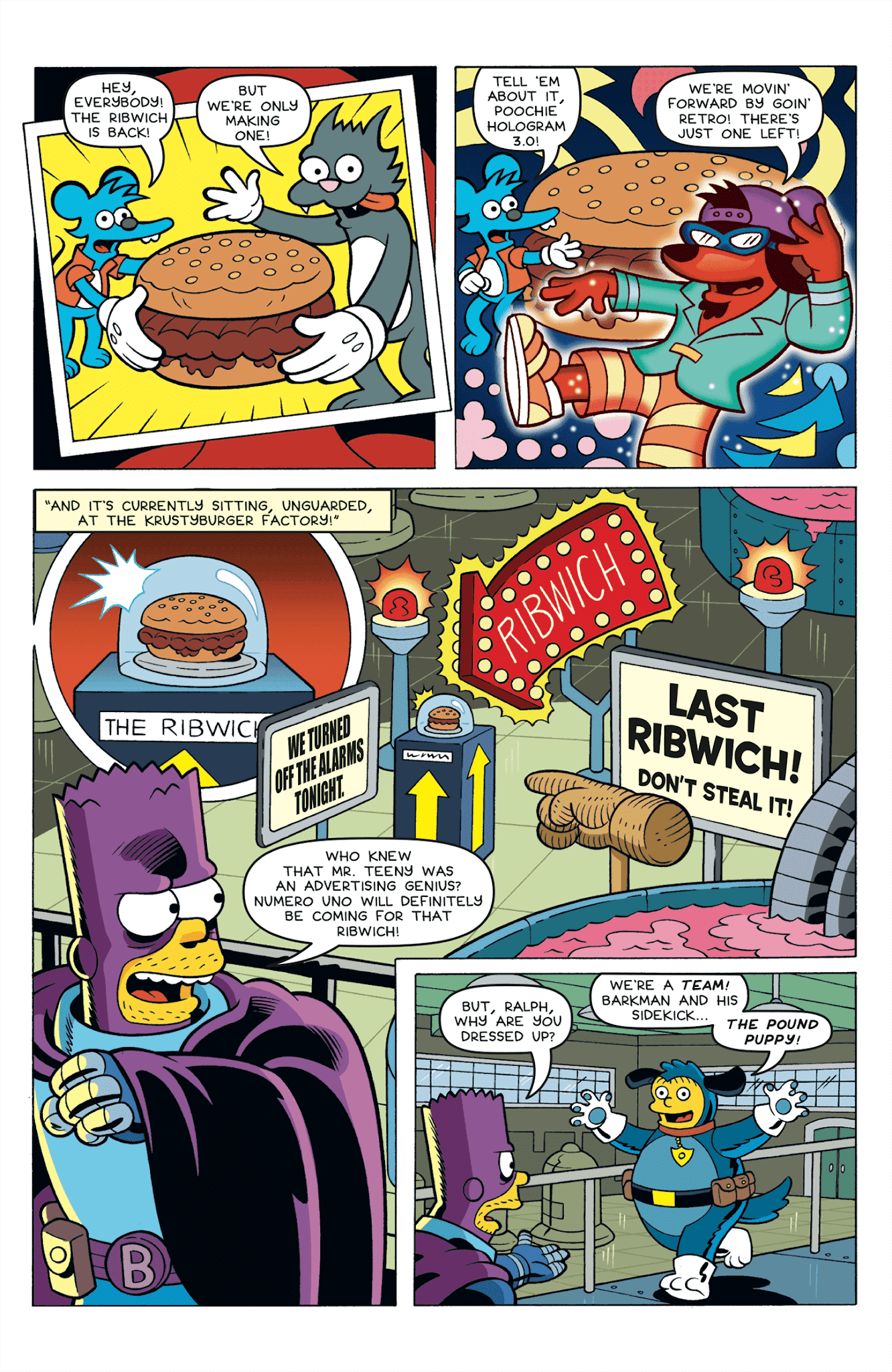 Read online Simpsons One-Shot Wonders: Bartman Spectacularly Super Secret Saga comic -  Issue #2 - 11