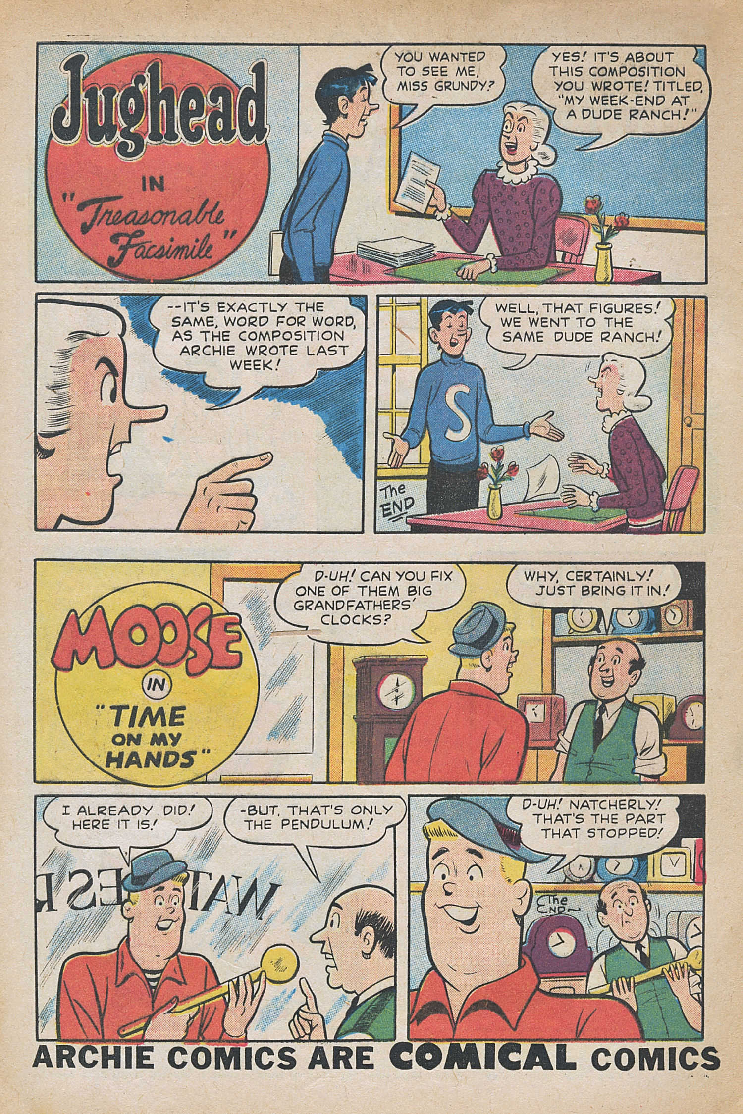 Read online Archie's Joke Book Magazine comic -  Issue #37 - 4