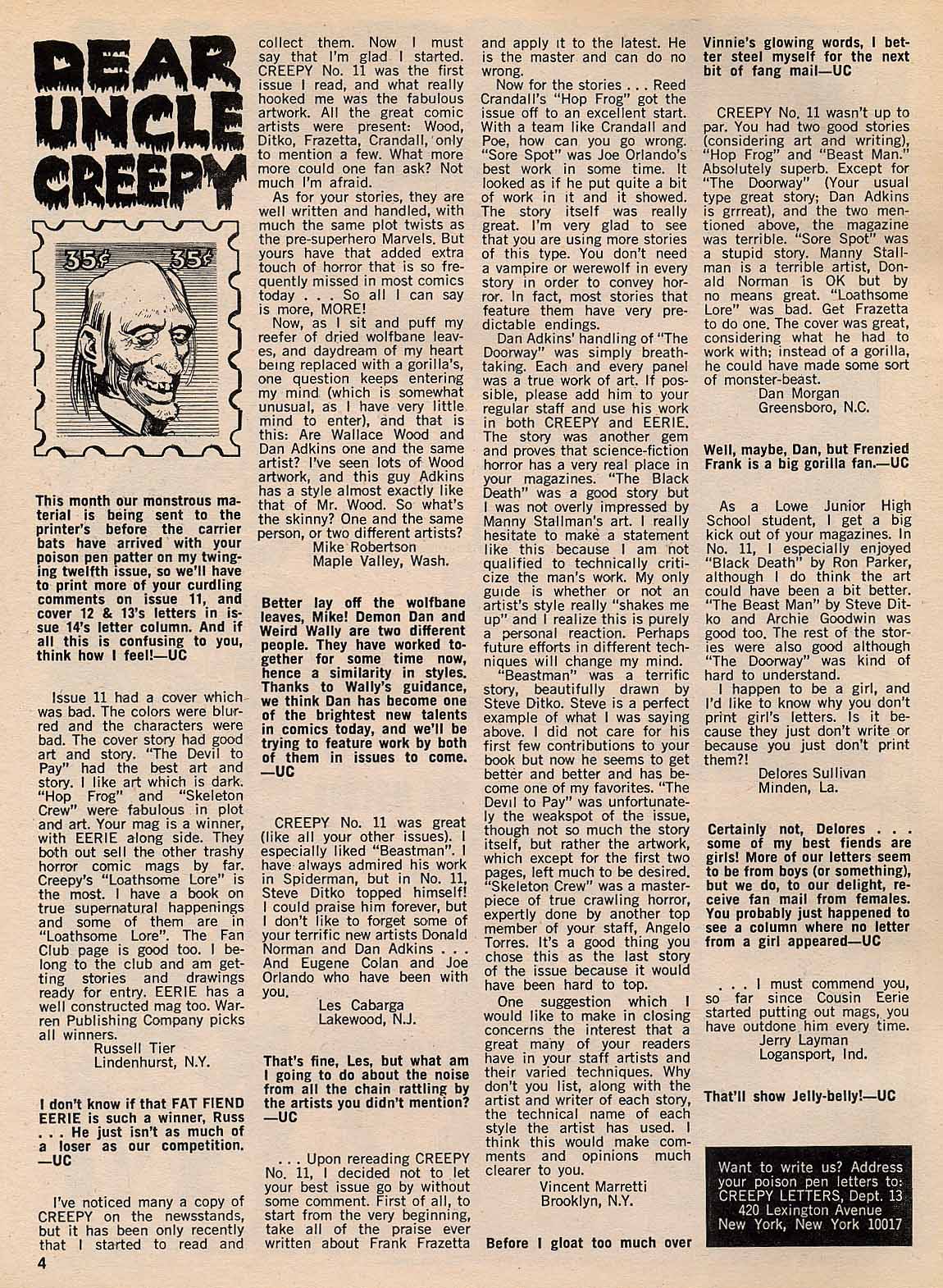Creepy (1964) Issue #13 #13 - English 4