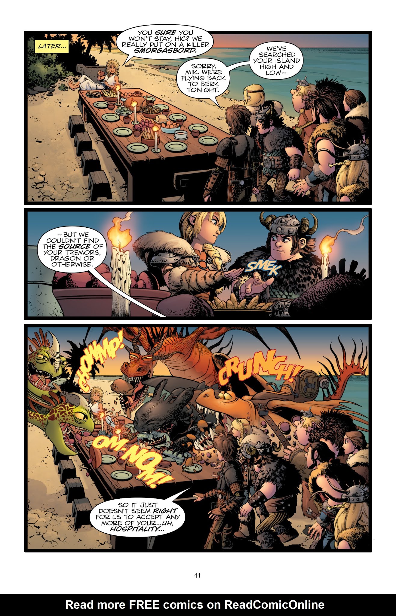 Read online How To Train Your Dragon: The Serpent's Heir comic -  Issue # TPB - 42