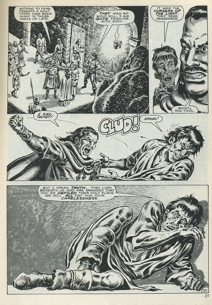 Read online The Savage Sword Of Conan comic -  Issue #134 - 27