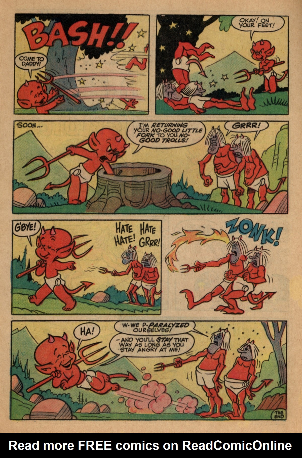 Read online Hot Stuff, the Little Devil comic -  Issue #87 - 16