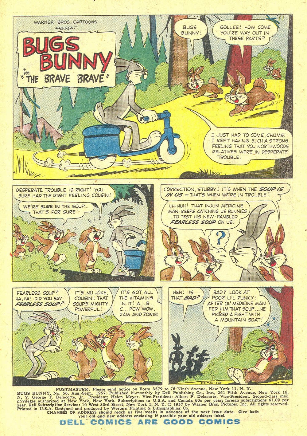 Read online Bugs Bunny comic -  Issue #56 - 3