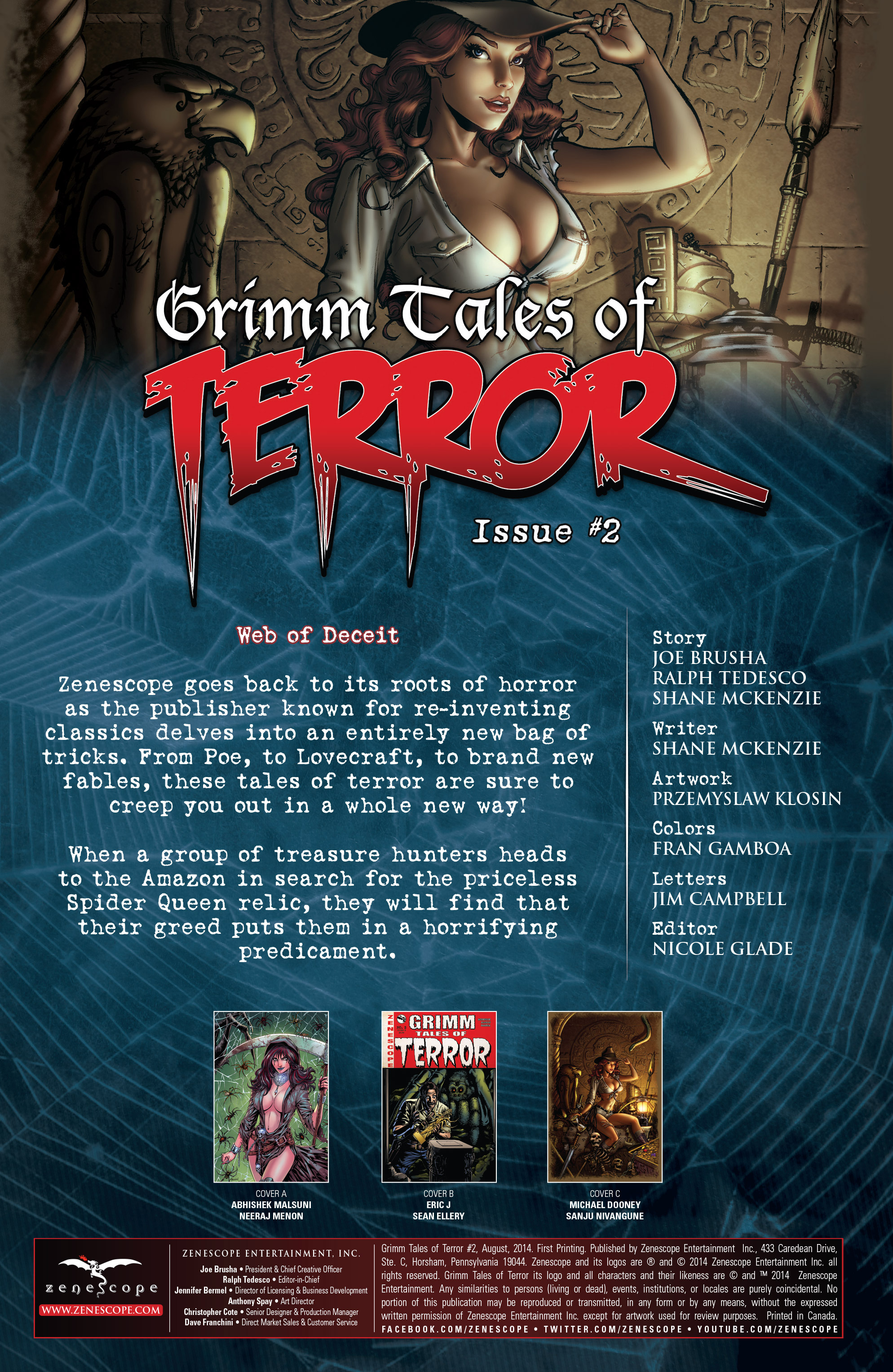 Read online Grimm Tales of Terror (2014) comic -  Issue #2 - 2
