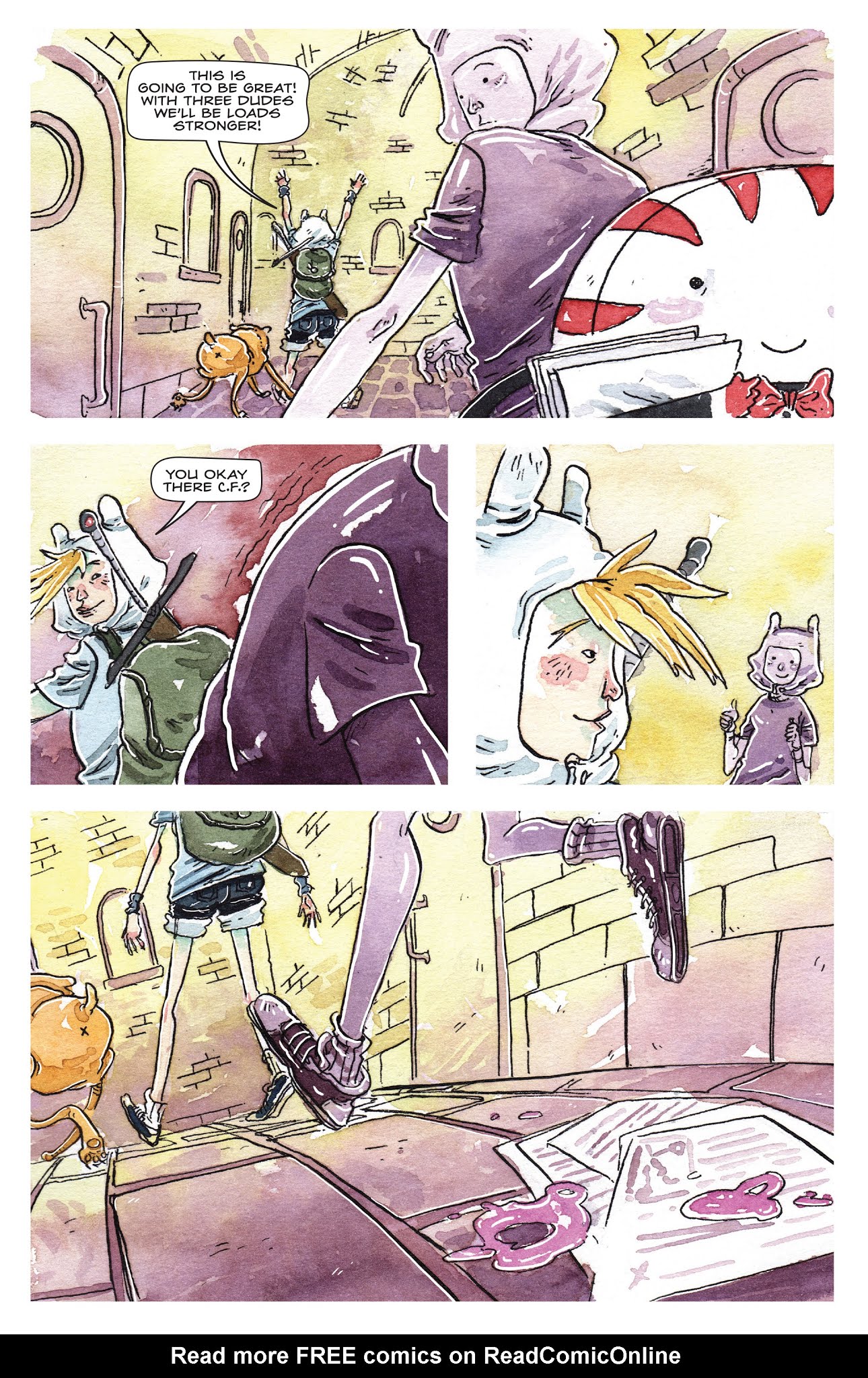 Read online Adventure Time Comics comic -  Issue #25 - 25