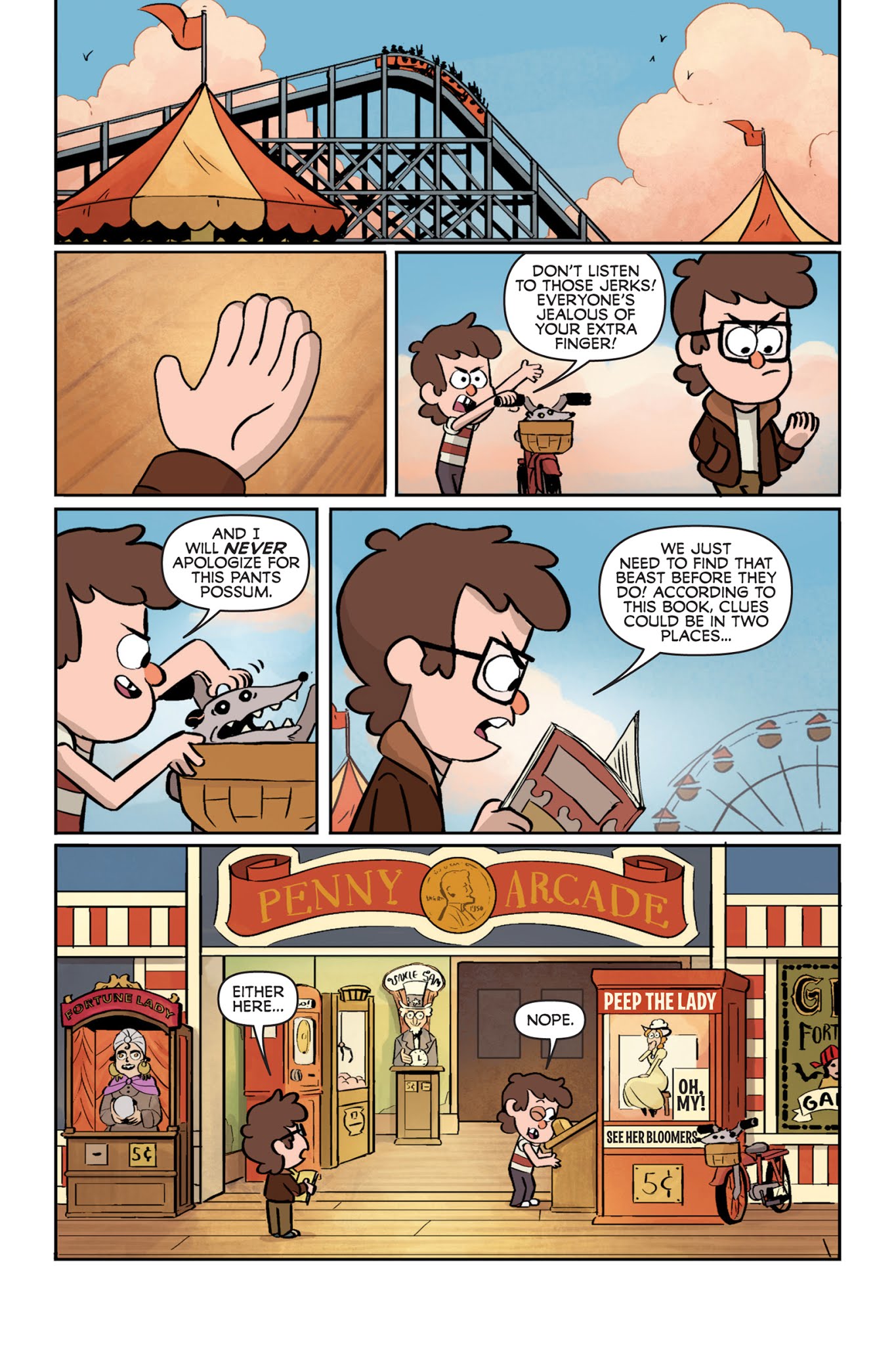 Read online Gravity Falls: Lost Legends comic -  Issue # TPB - 119