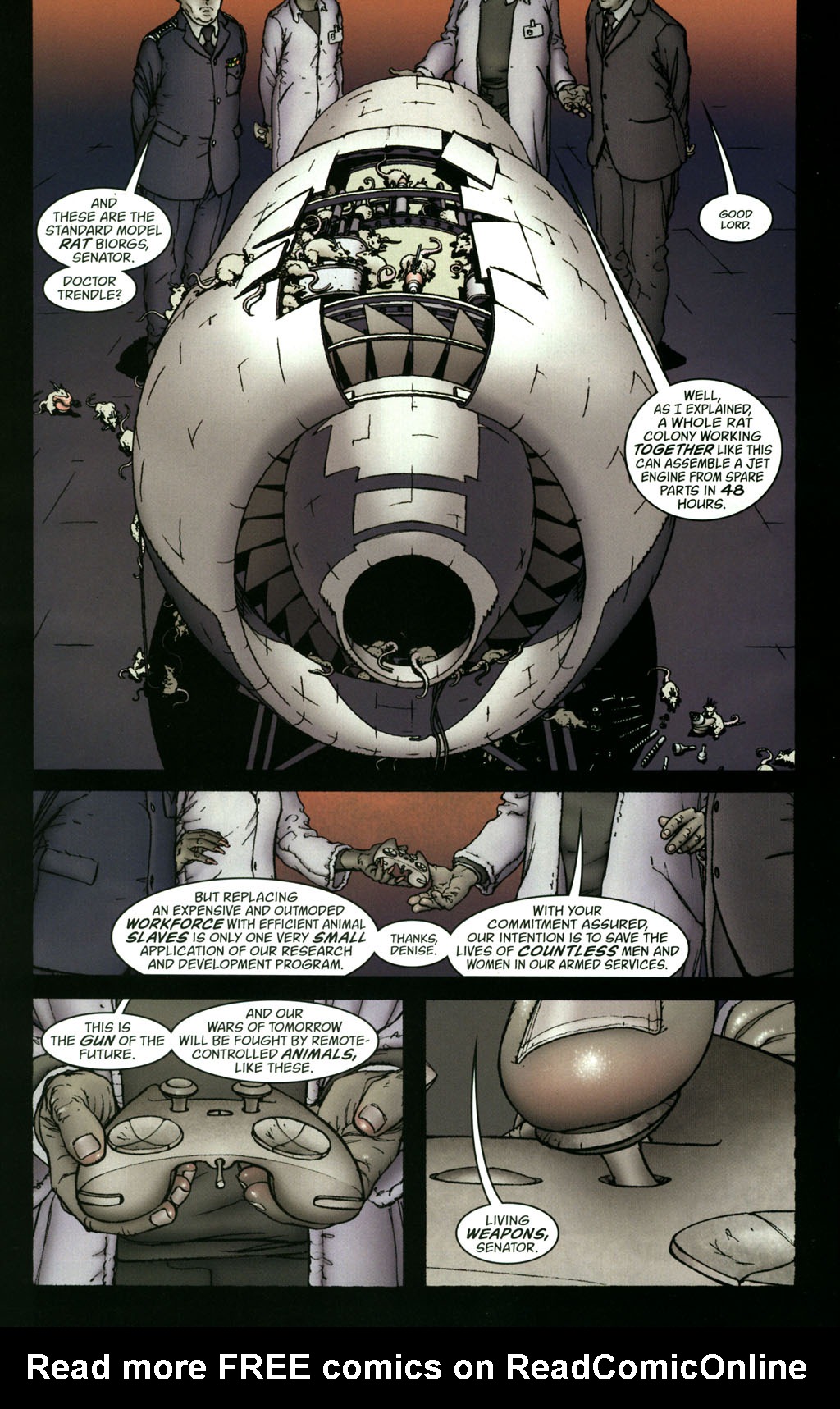 Read online We3 comic -  Issue #1 - 14