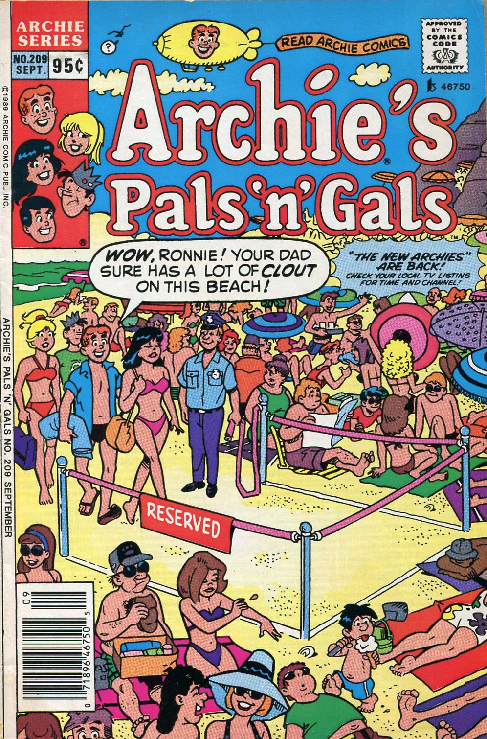 Read online Archie's Pals 'N' Gals (1952) comic -  Issue #209 - 1