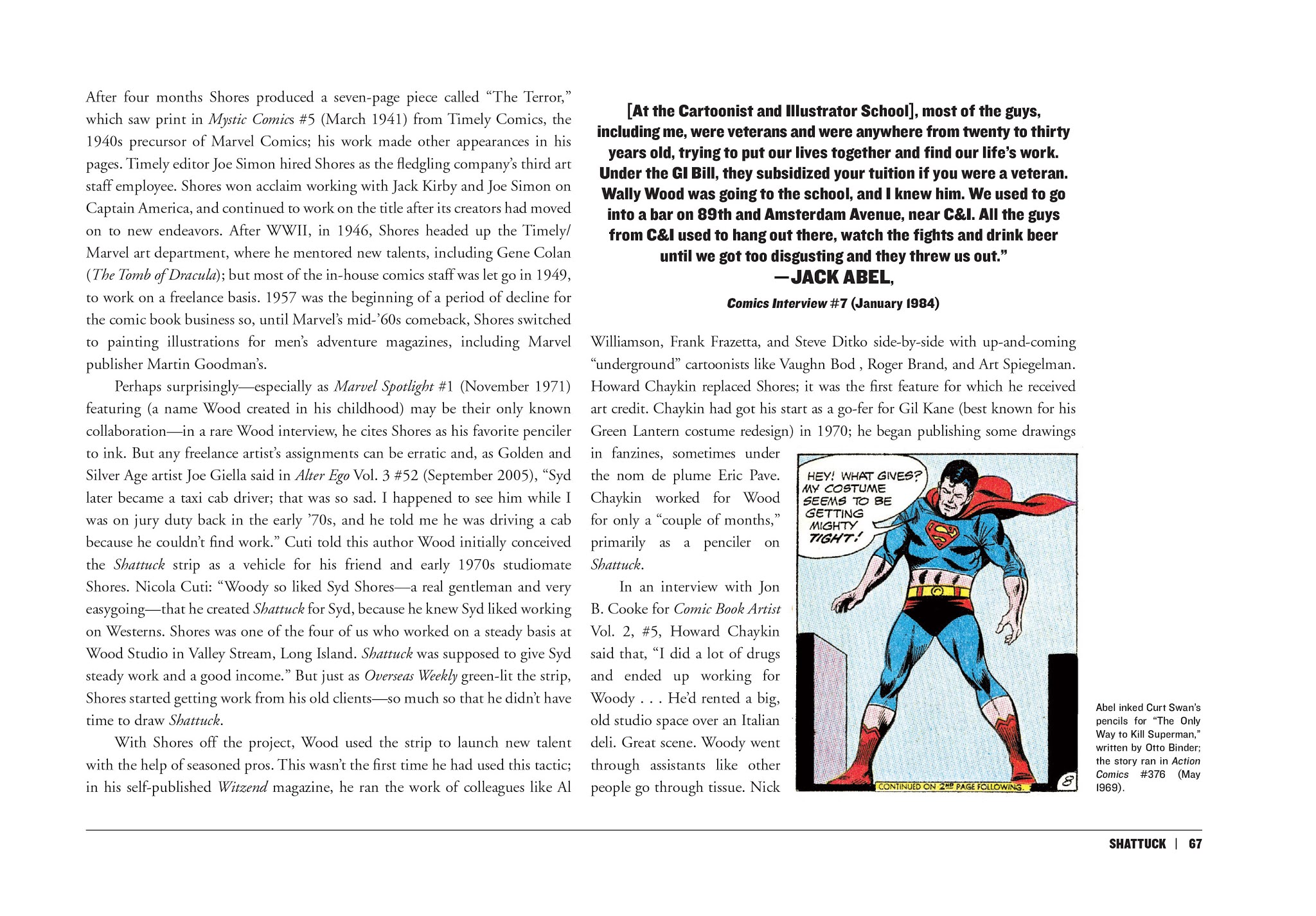 Read online Wallace Wood Presents Shattuck comic -  Issue # TPB - 67