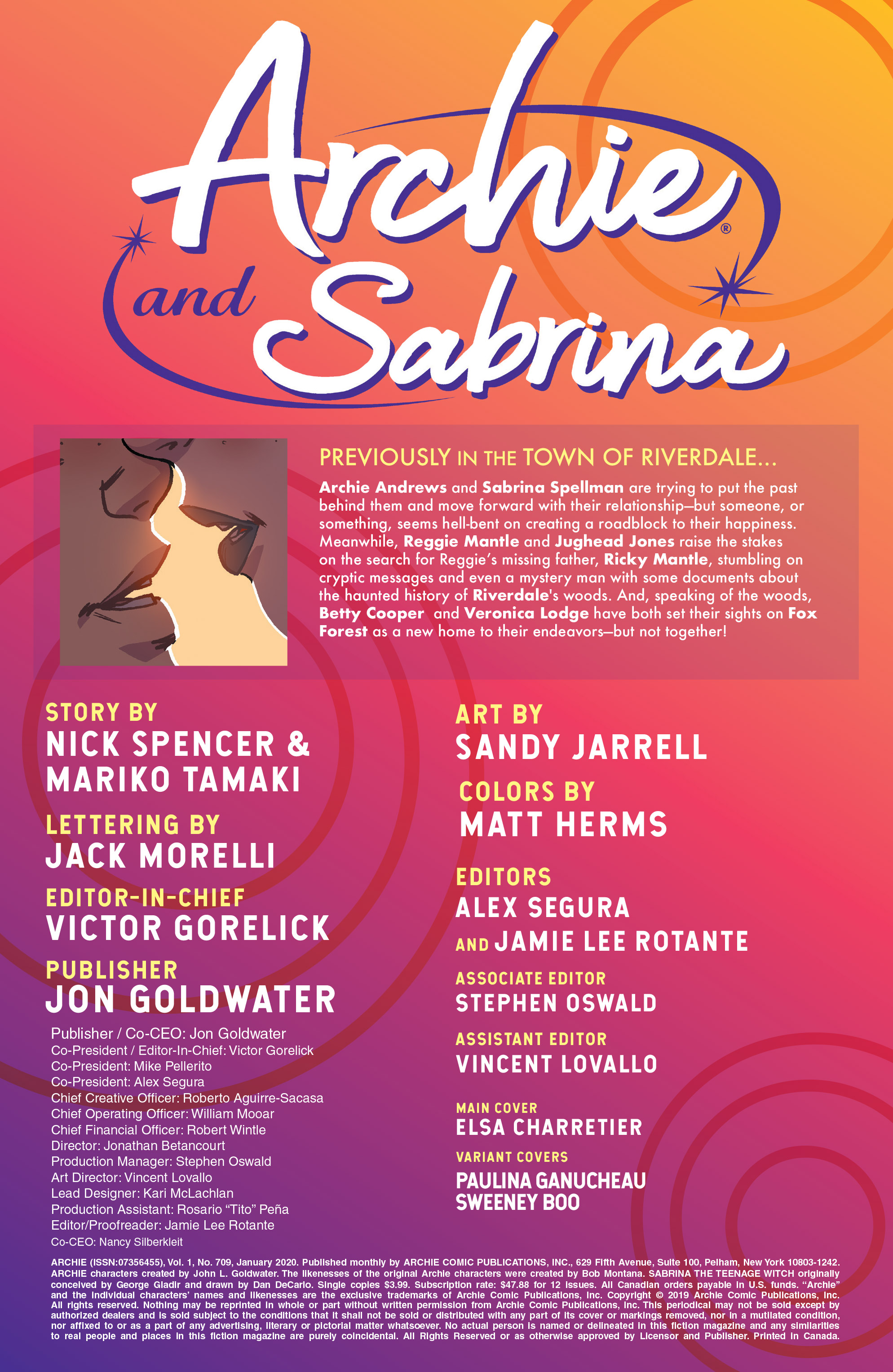 Read online Archie (2015) comic -  Issue #709 - 2