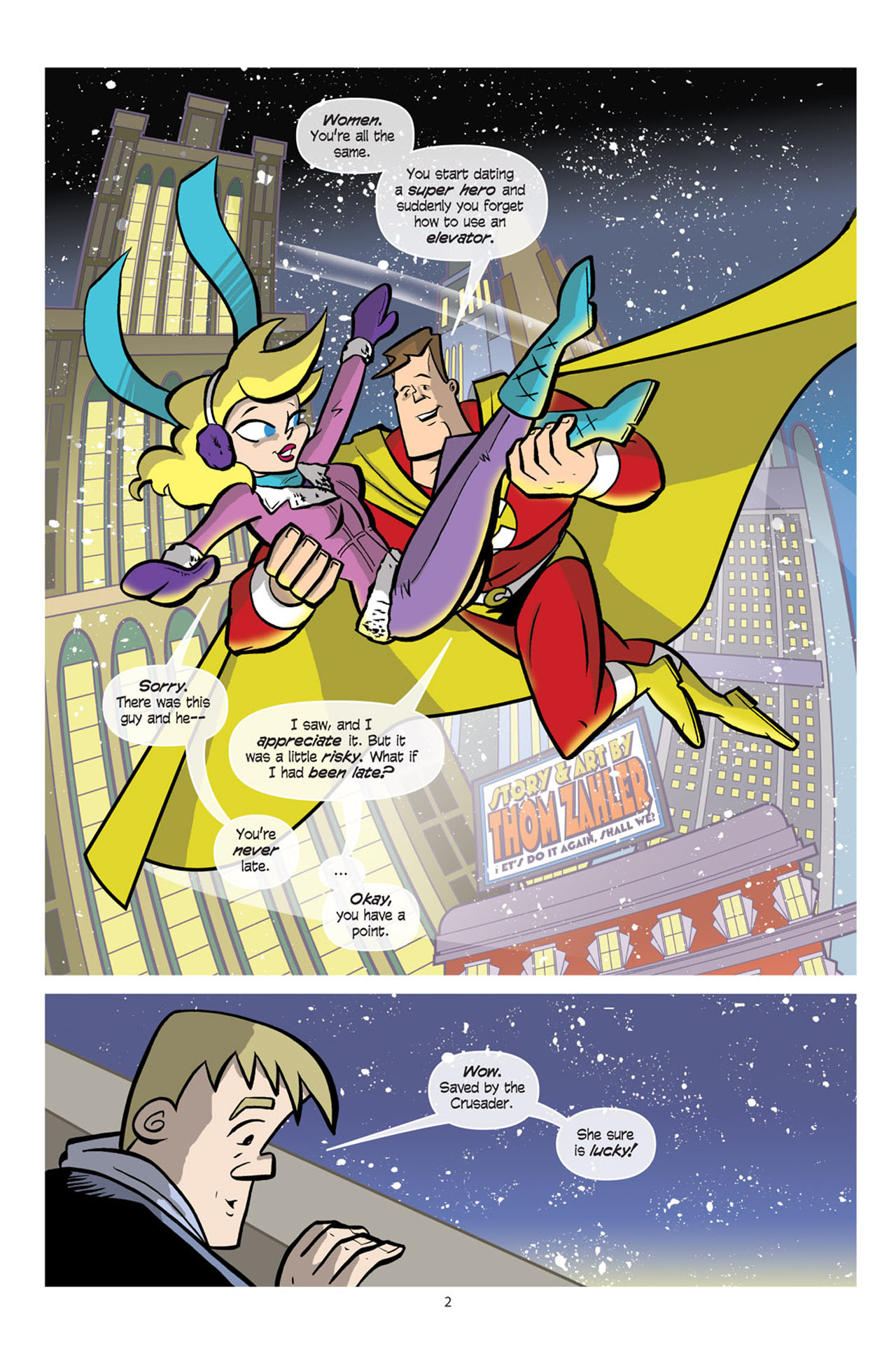 Read online Love and Capes comic -  Issue #2 - 3