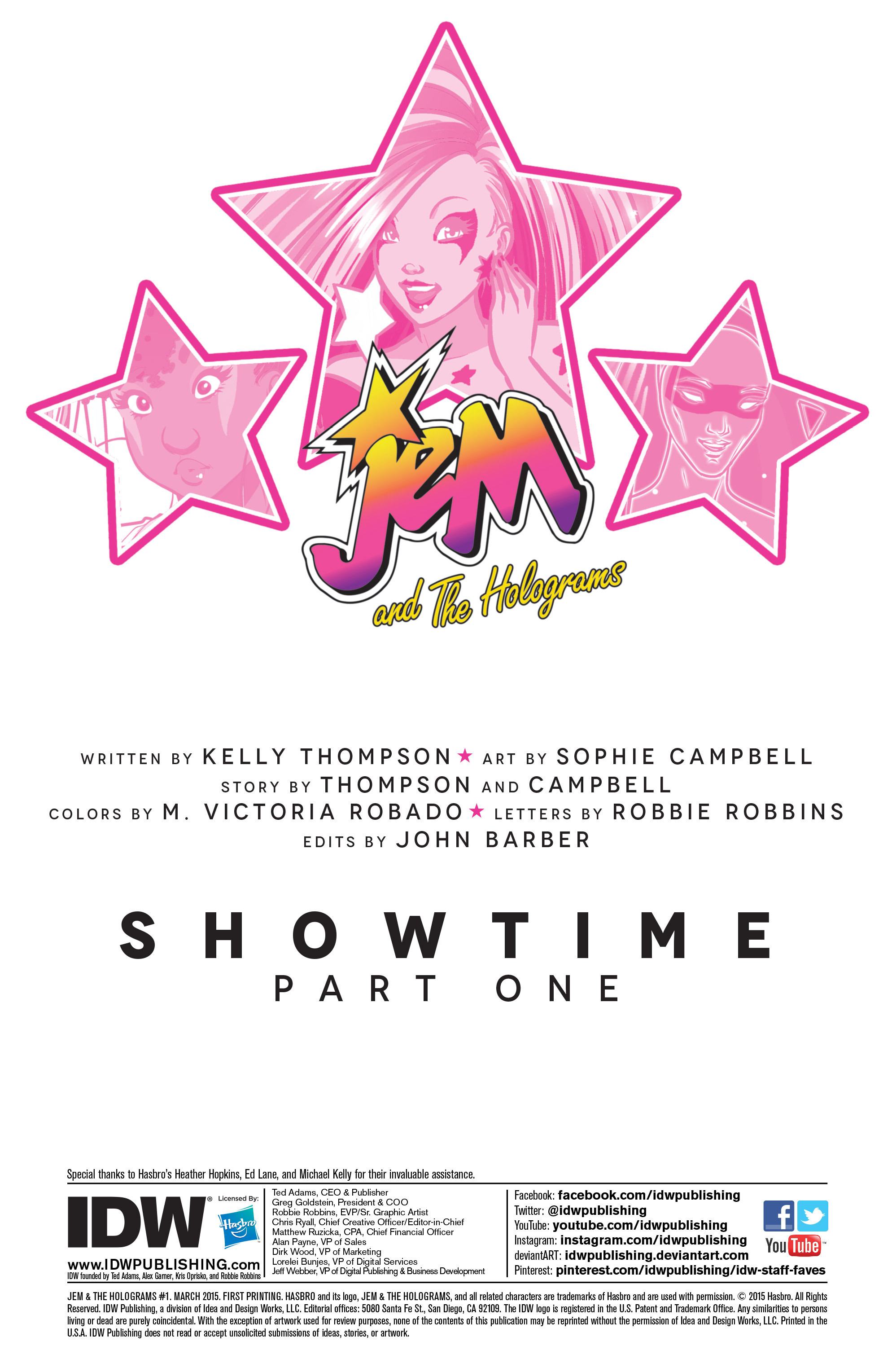 Read online Jem and The Holograms comic -  Issue #1 - 6