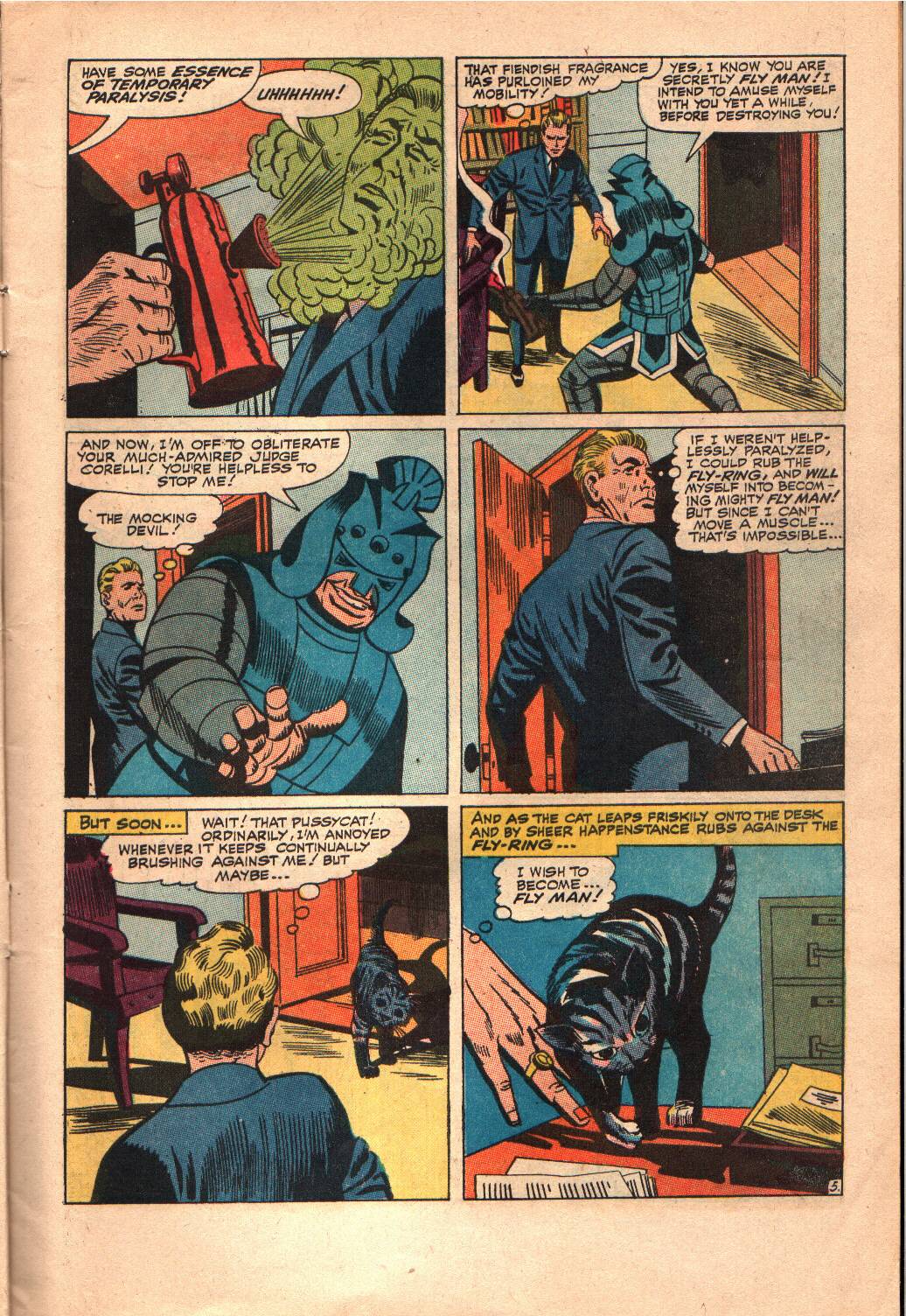 Read online Fly Man comic -  Issue #39 - 6