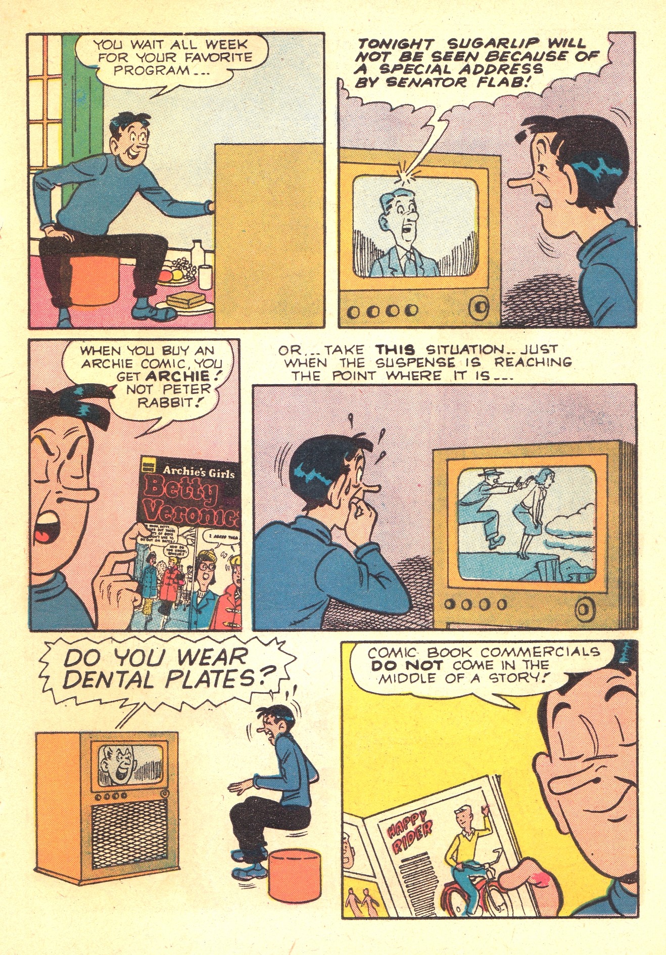 Read online Archie's Pal Jughead comic -  Issue #65 - 17