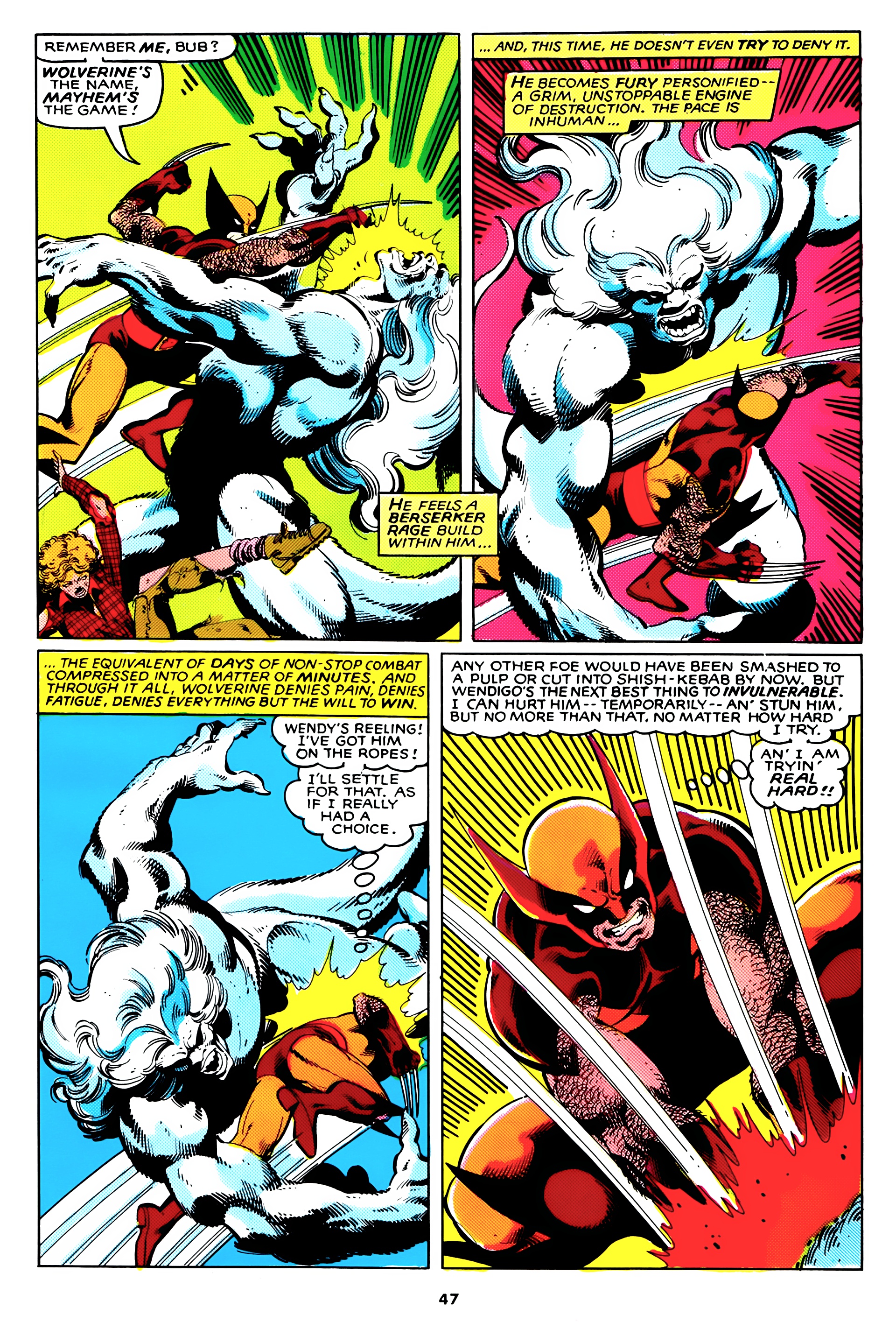 Read online X-Men Annual UK comic -  Issue #1992 - 44