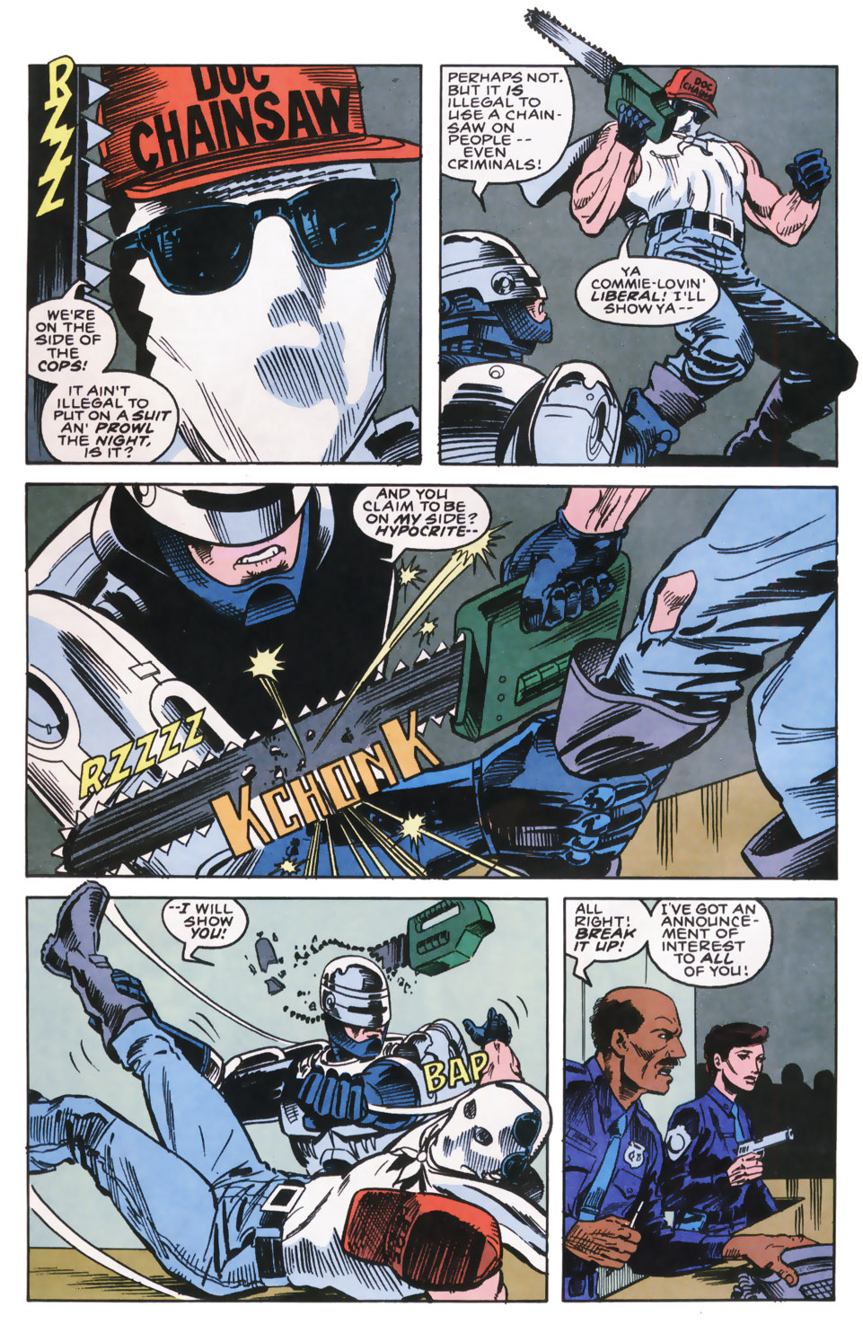 Read online Robocop (1990) comic -  Issue #9 - 10
