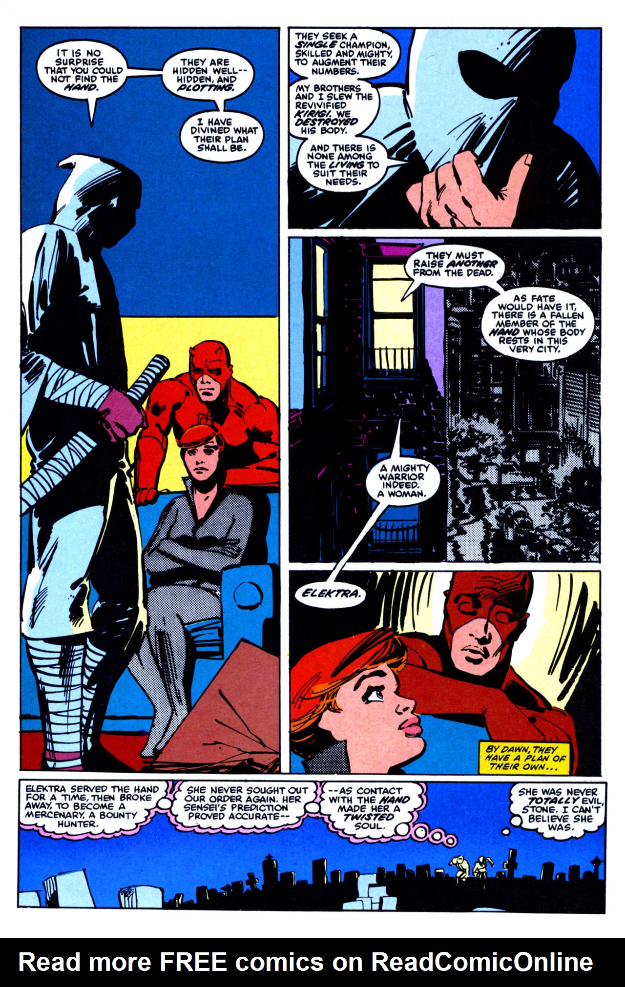 Read online The Elektra Saga comic -  Issue #4 - 32