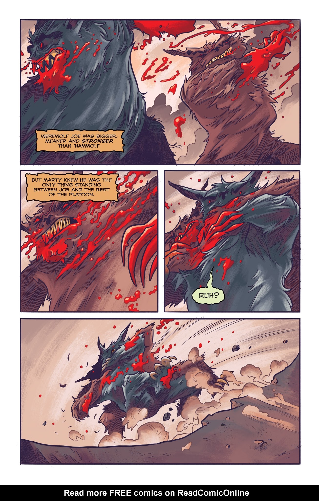 Read online 'Namwolf comic -  Issue #4 - 18