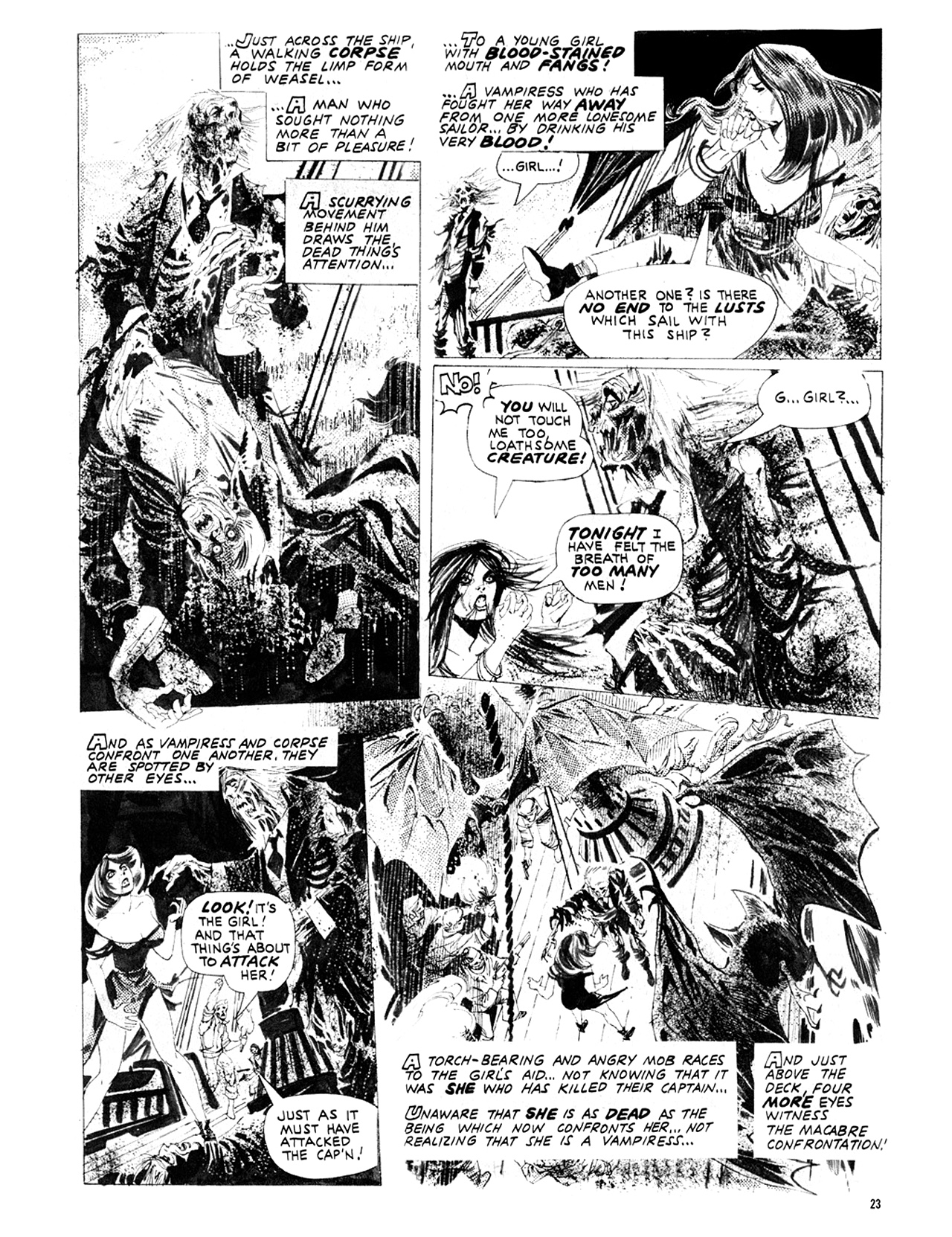 Read online Eerie Archives comic -  Issue # TPB 10 - 24