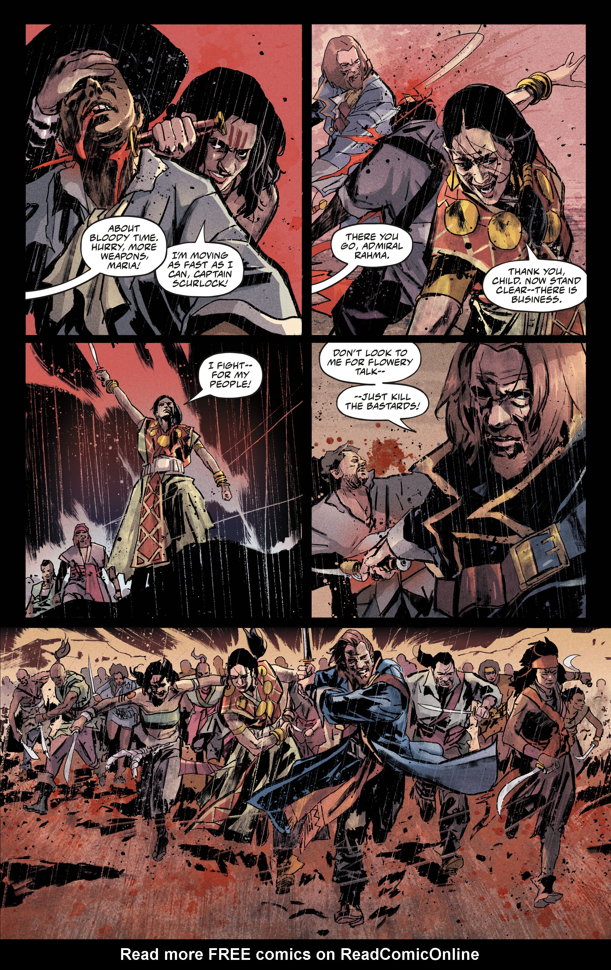 Read online Skull and Bones: Savage Storm comic -  Issue #3 - 5