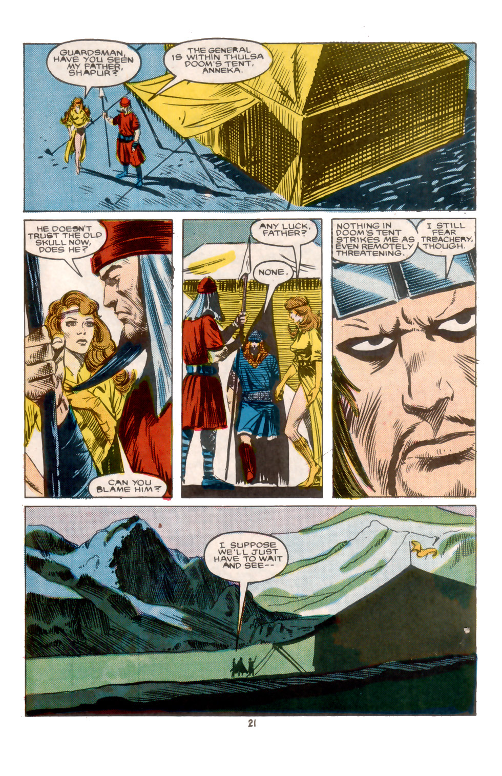 Read online Conan the Barbarian (1970) comic -  Issue #201 - 22