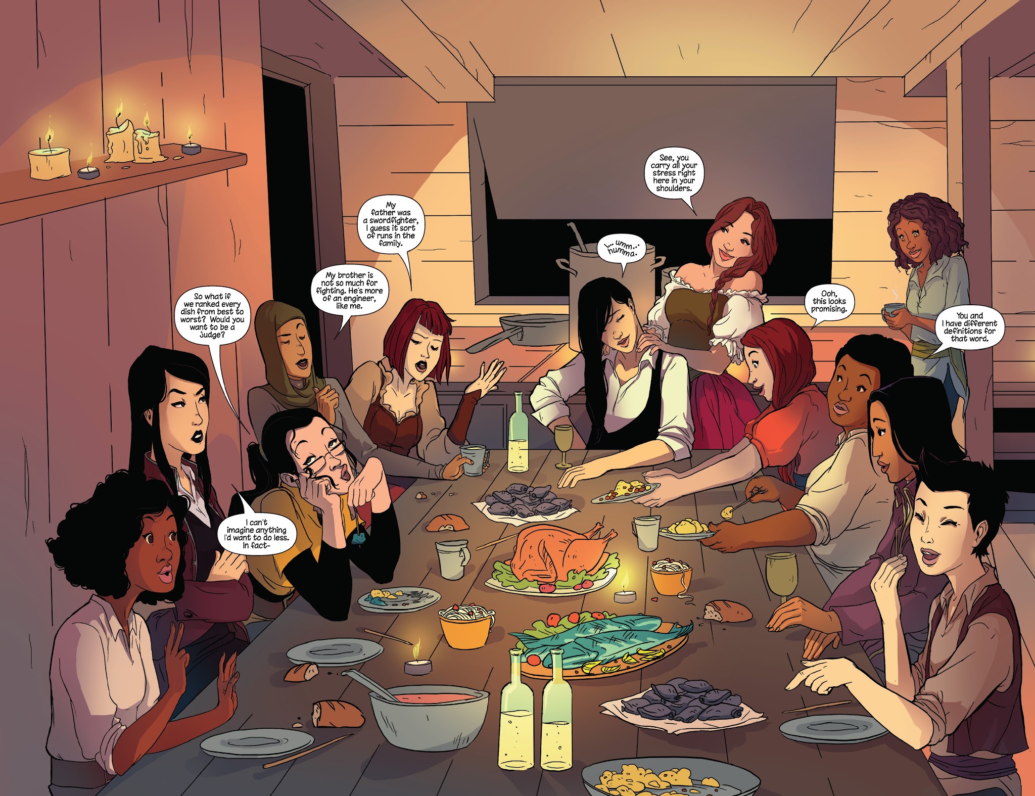 Read online Princeless Raven Year Two: Love and Revenge comic -  Issue #1 - 7