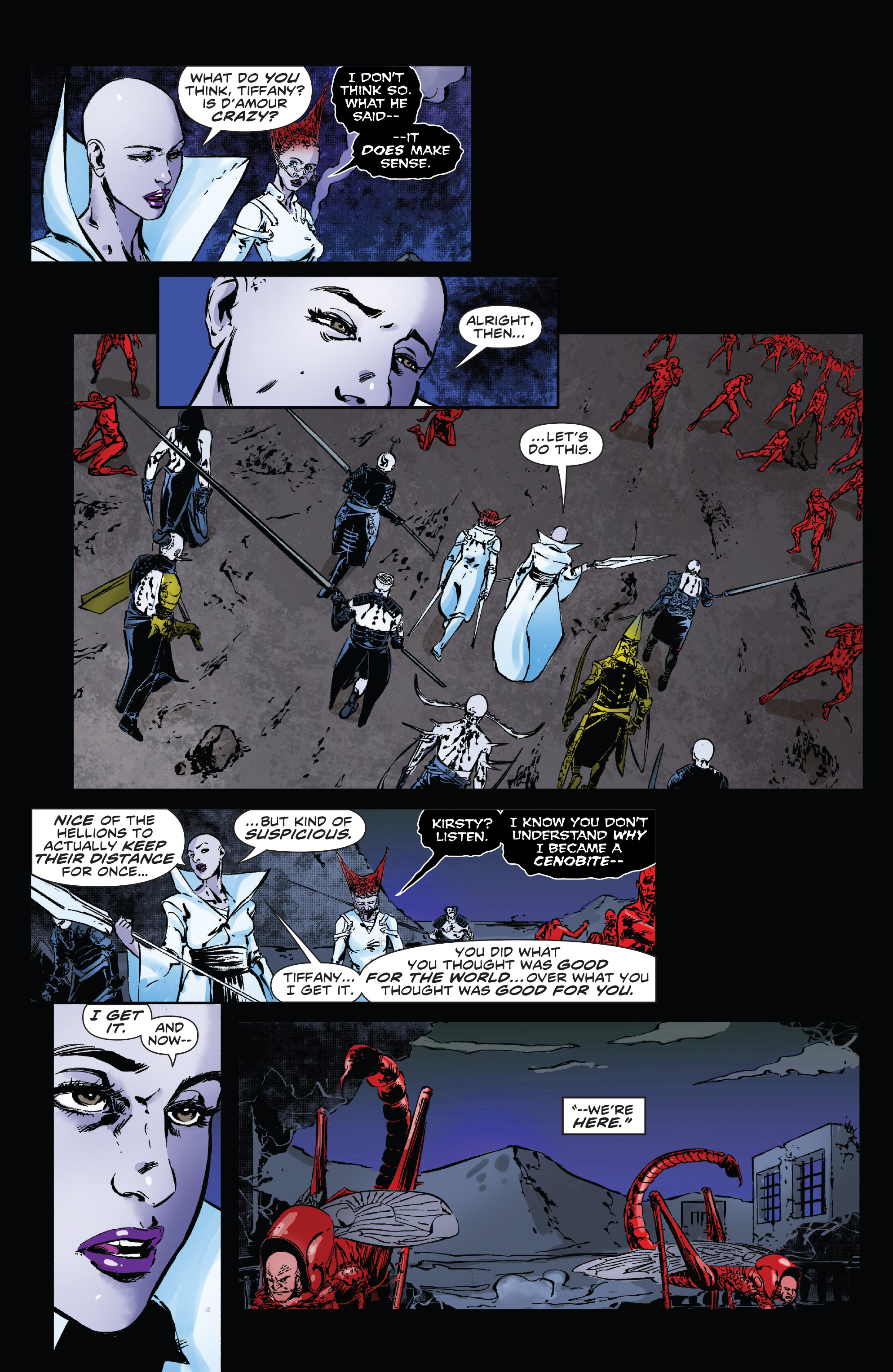 Read online Clive Barker's Hellraiser: The Dark Watch comic -  Issue # TPB 3 - 112