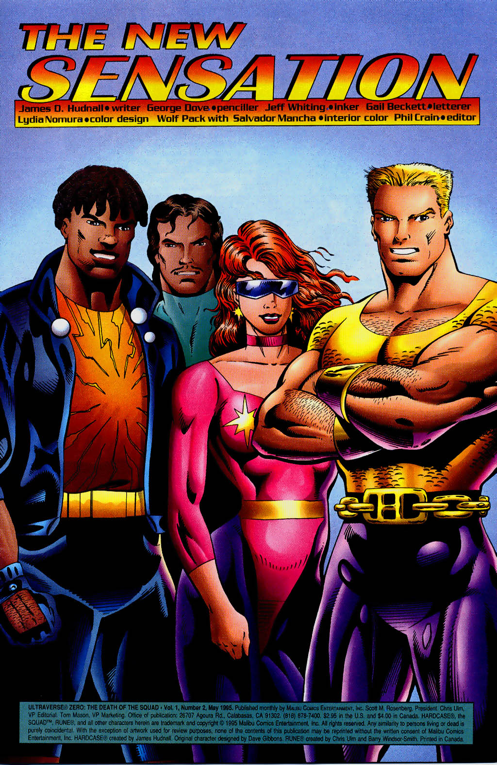 Read online Ultraverse Year Zero: Death of the Squad comic -  Issue #2 - 2