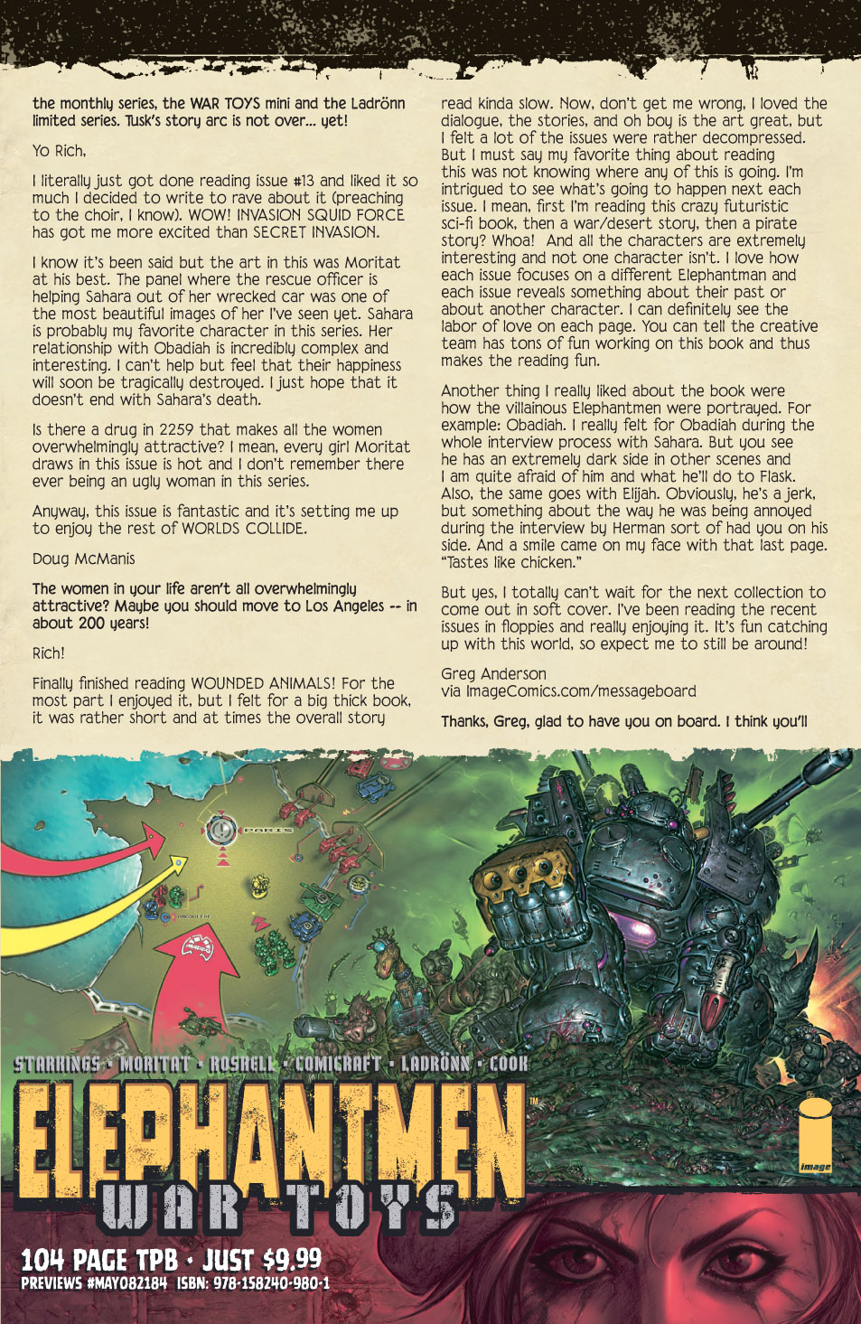 Read online Elephantmen comic -  Issue #14 - 29
