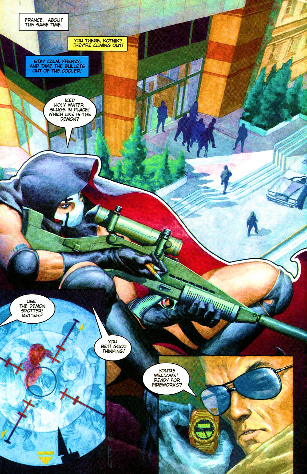 Read online Warrior Nun: Frenzy comic -  Issue #1 - 11