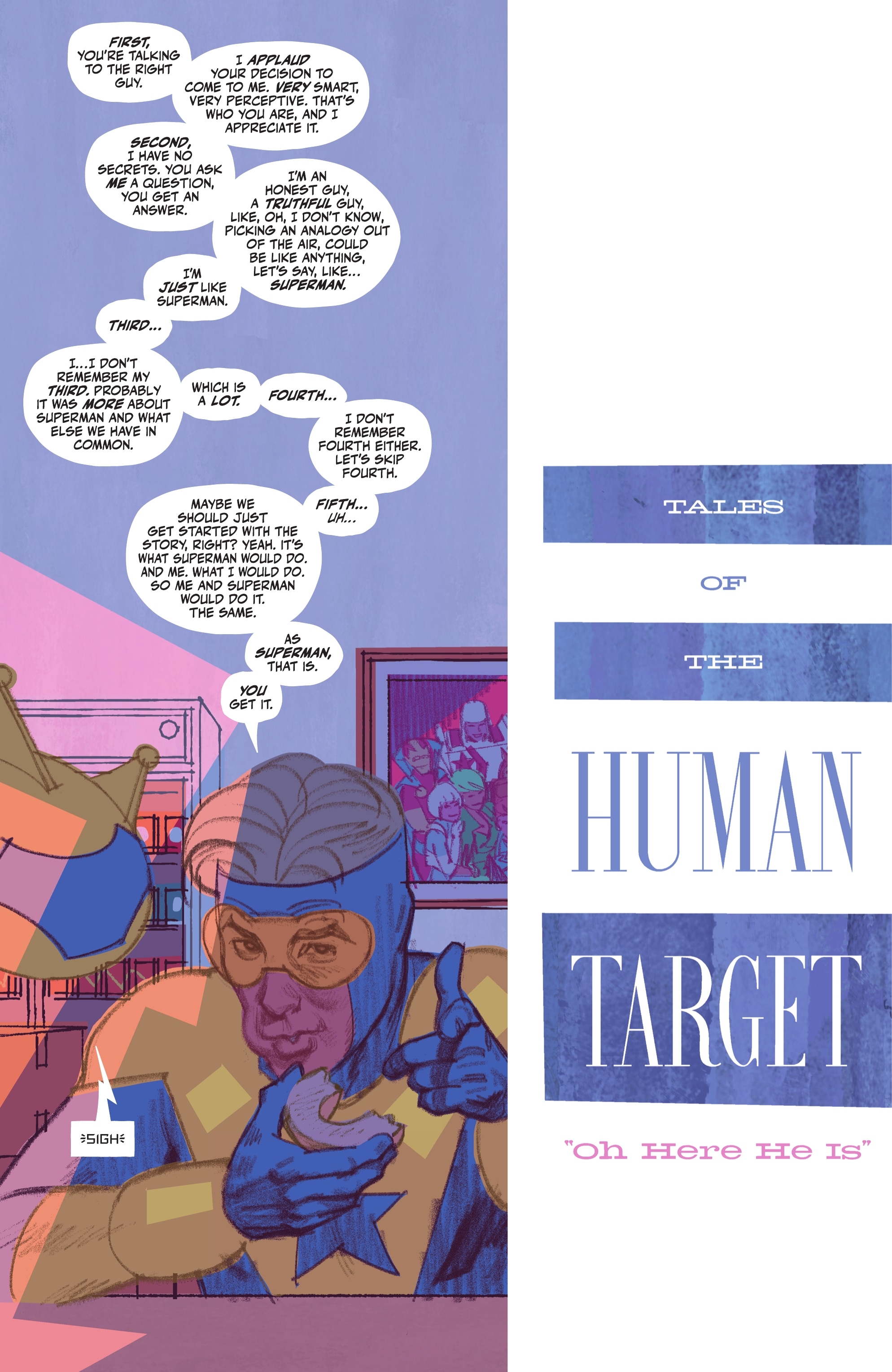 Read online Tales of The Human Target comic -  Issue #1 - 6