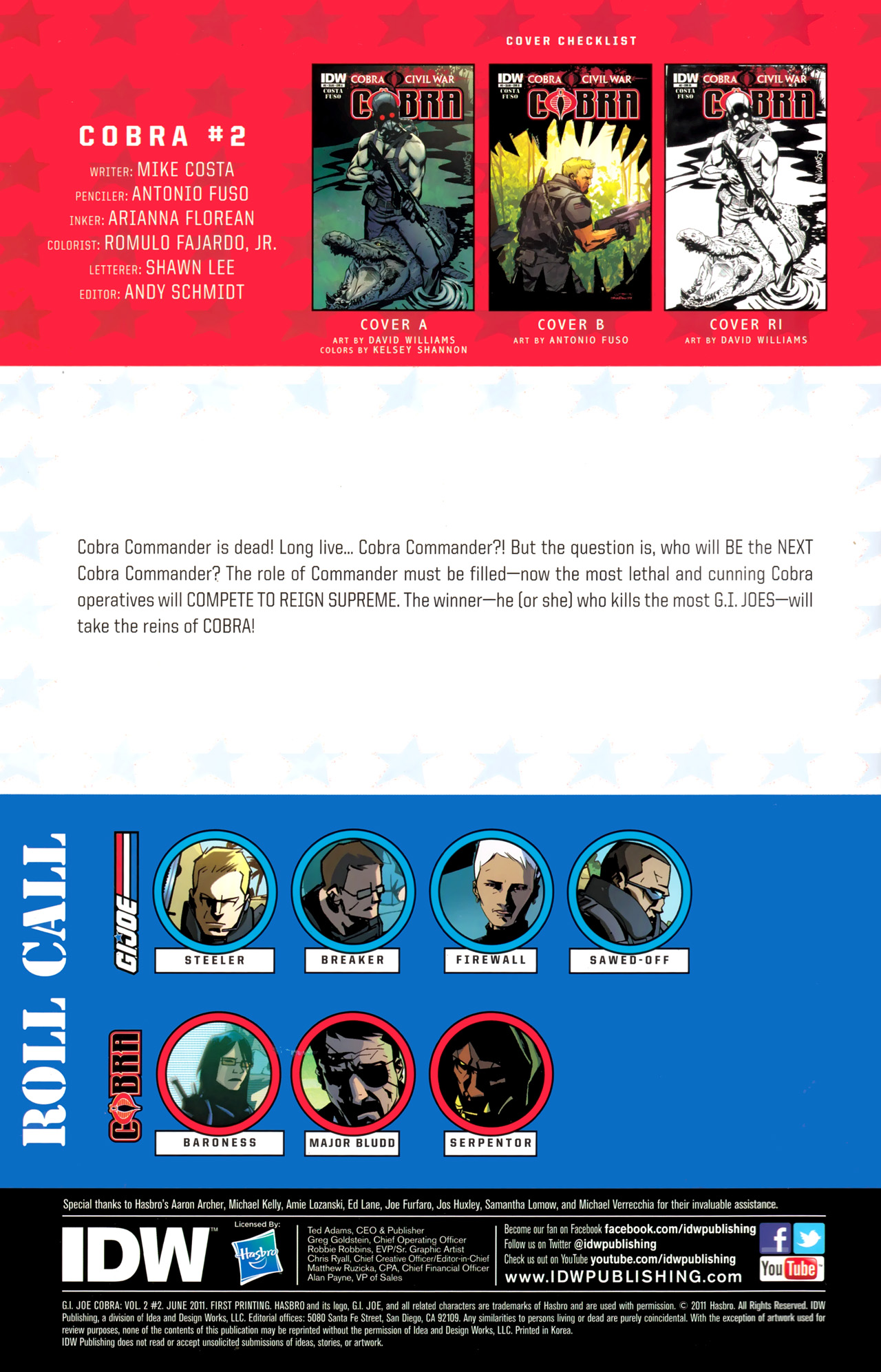 Read online G.I. Joe Cobra (2011) comic -  Issue #2 - 3