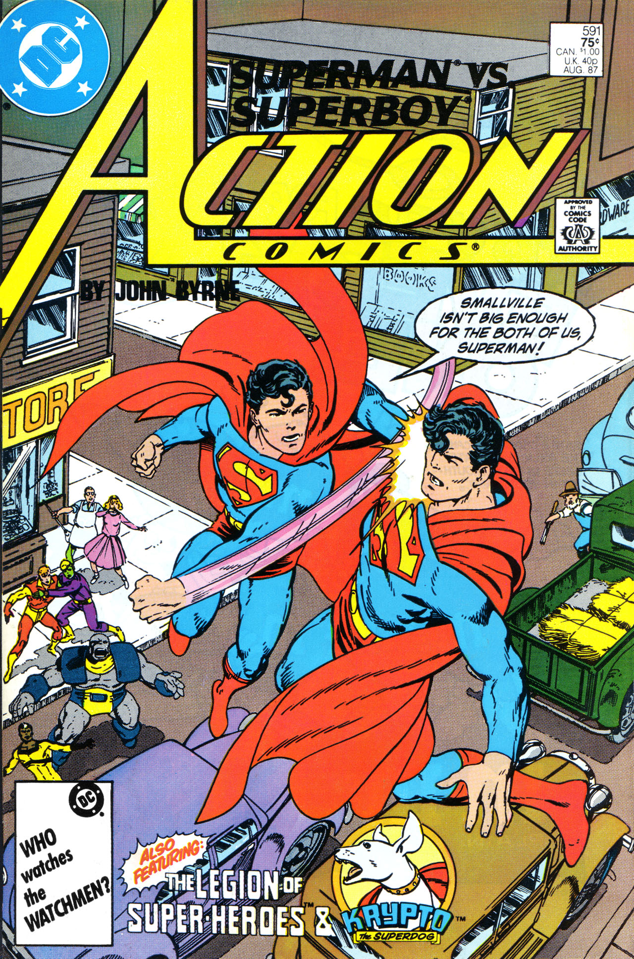 Read online Action Comics (1938) comic -  Issue #591 - 1