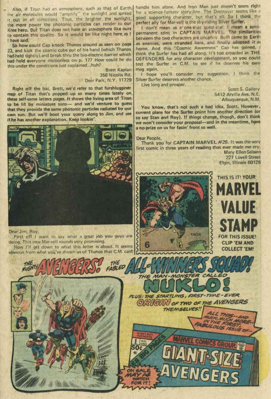 Read online Captain Marvel (1968) comic -  Issue #33 - 20