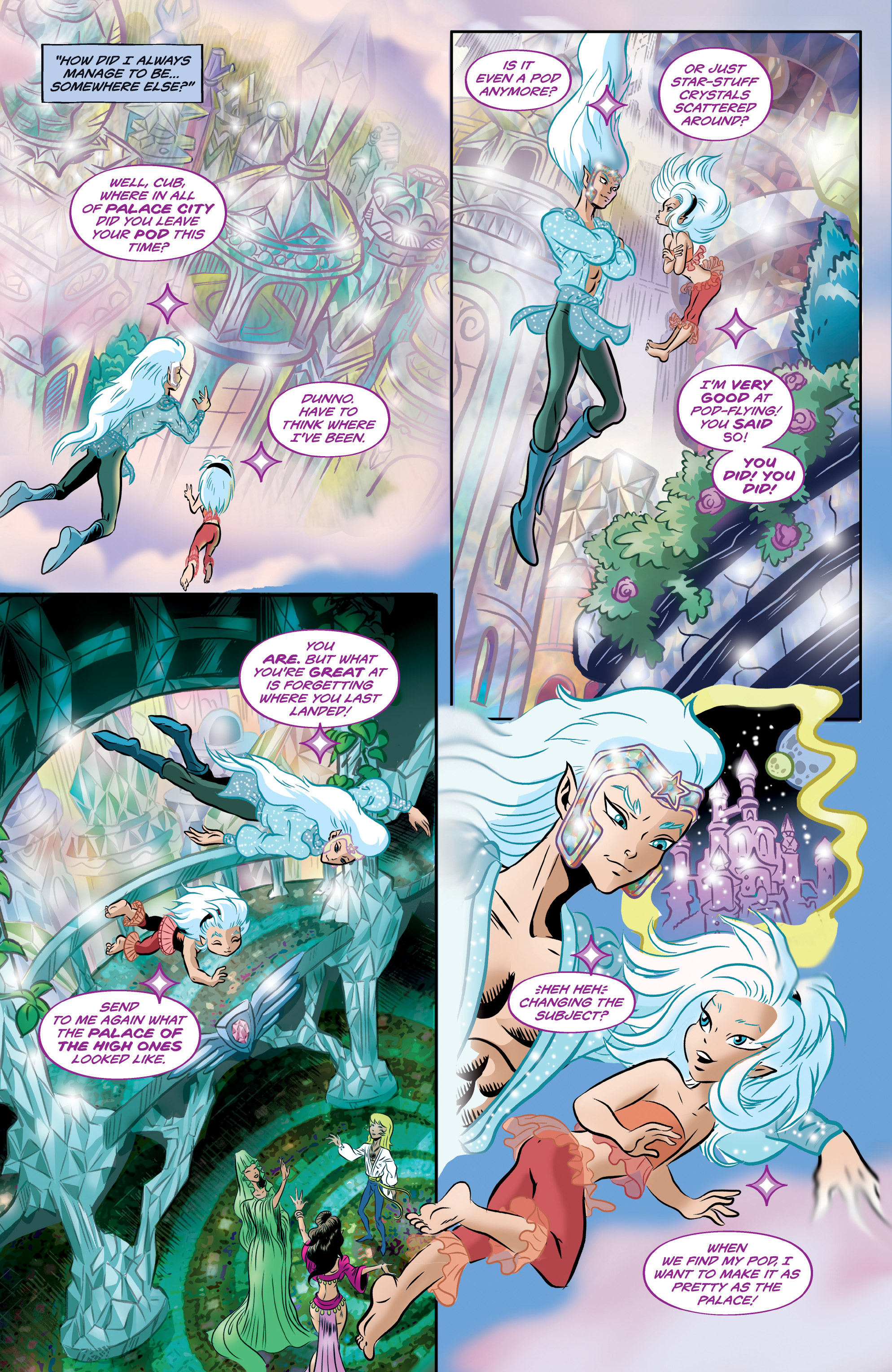 Read online Elfquest: Stargazer's Hunt comic -  Issue #1 - 6