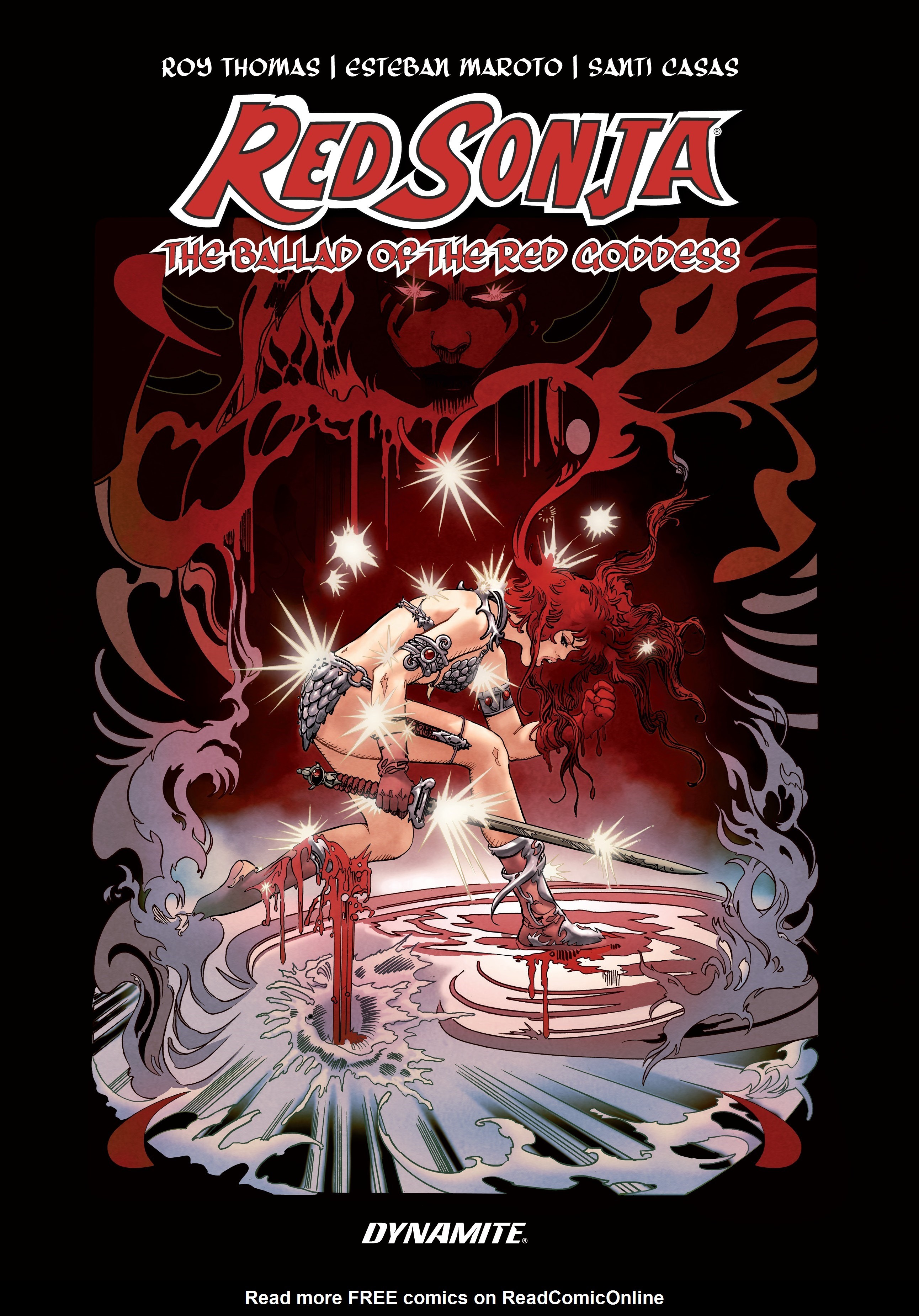 Read online Red Sonja: Ballad of the Red Goddess comic -  Issue # TPB - 1