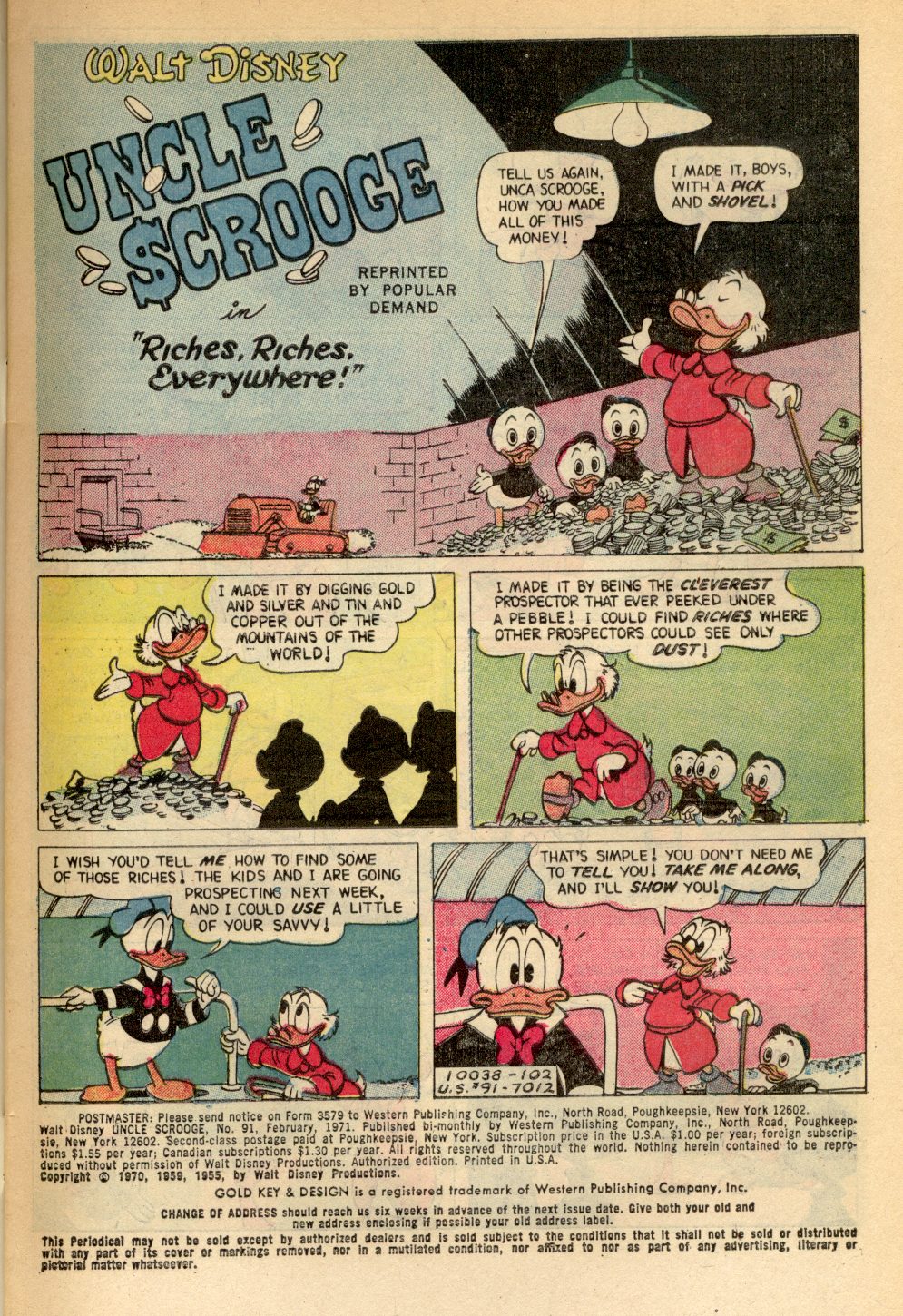 Read online Uncle Scrooge (1953) comic -  Issue #91 - 3