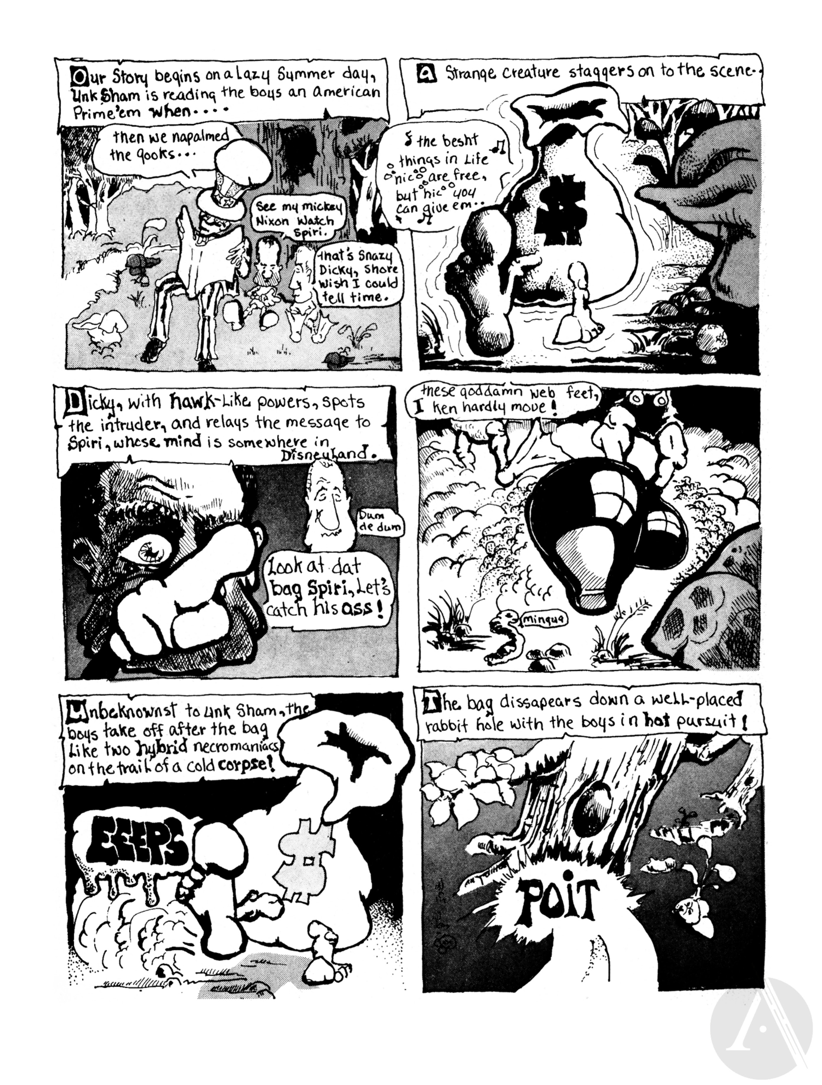 Read online Uncle Sham comic -  Issue #1 - 4