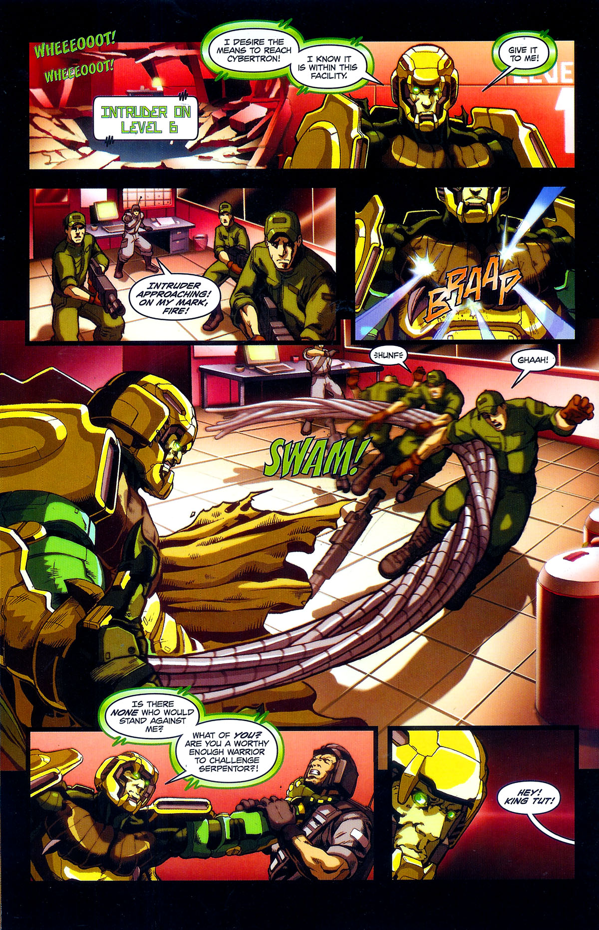 Read online G.I. Joe vs. The Transformers III: The Art of War comic -  Issue #2 - 17