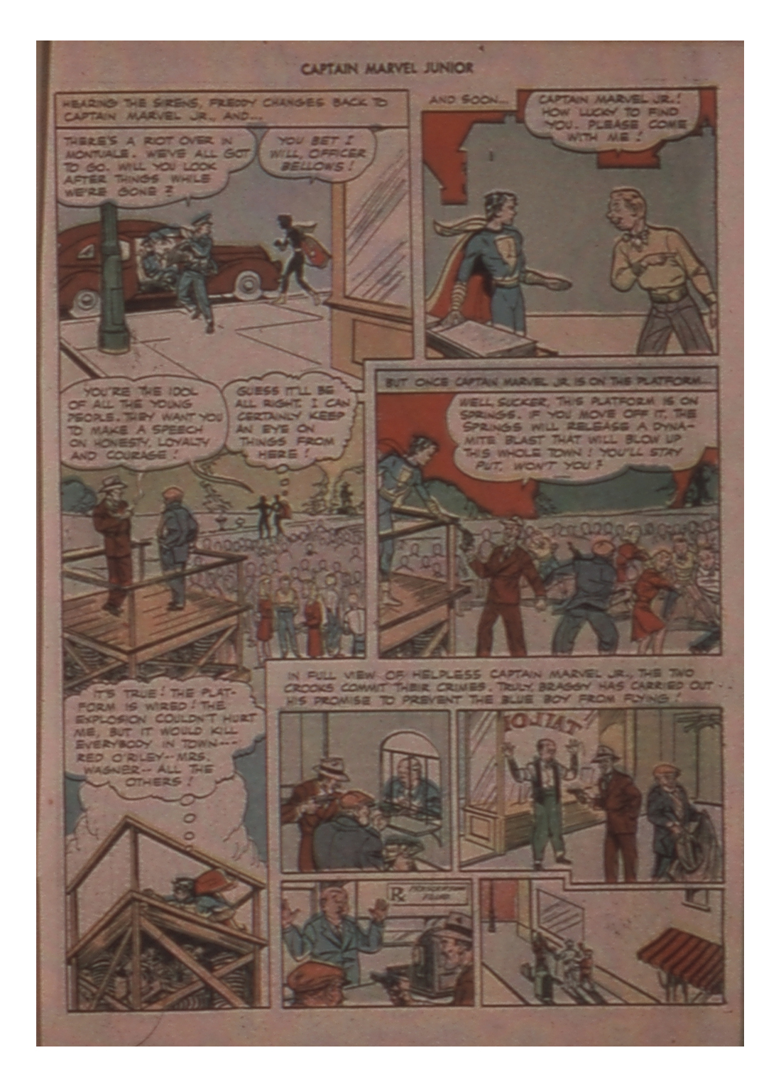 Read online Captain Marvel, Jr. comic -  Issue #56 - 31