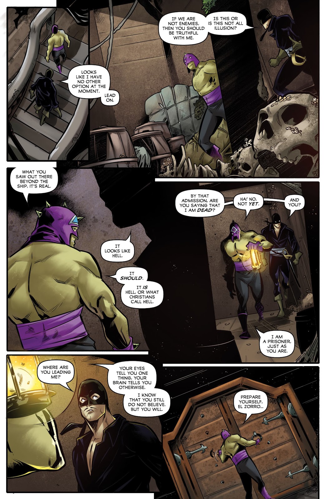 Zorro: Galleon Of the Dead issue 3 - Page 6