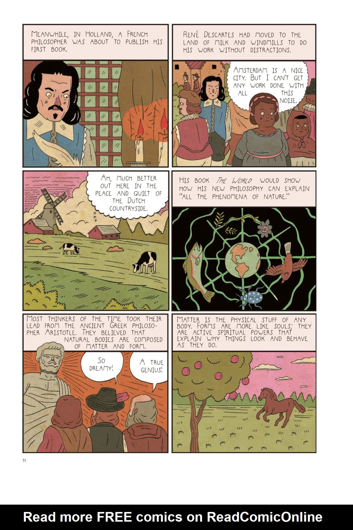 Read online Heretics!: The Wondrous (and Dangerous) Beginnings of Modern Philosophy comic -  Issue # TPB (Part 1) - 15