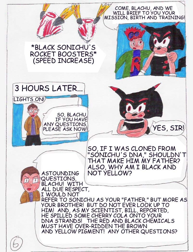 Read online Sonichu comic -  Issue #1 - 6
