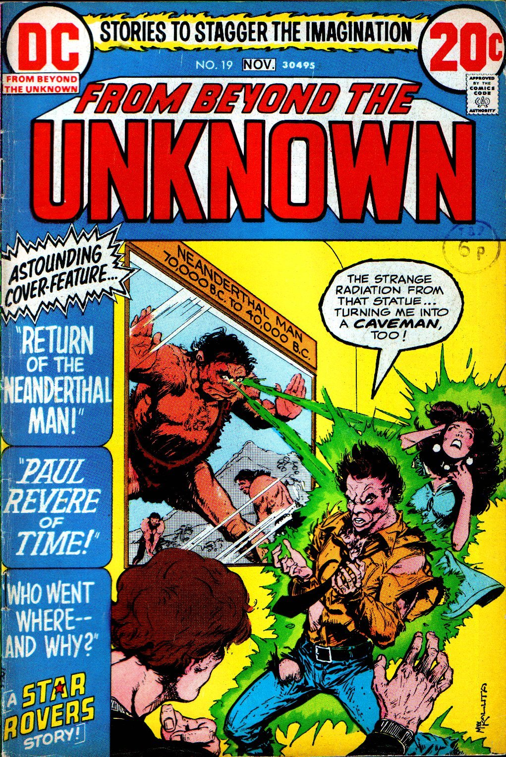 Read online From Beyond the Unknown comic -  Issue #19 - 1