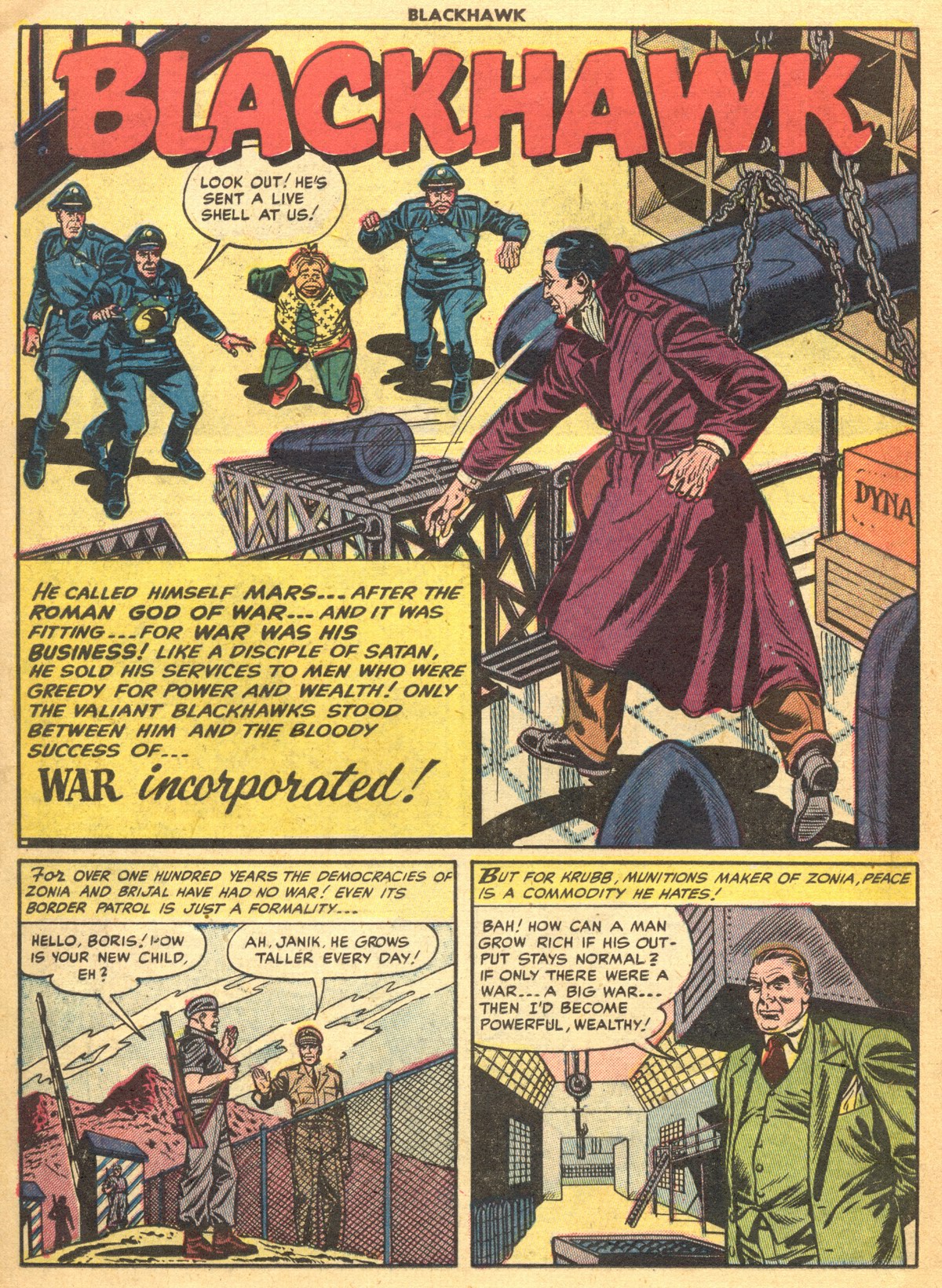 Read online Blackhawk (1957) comic -  Issue #76 - 18