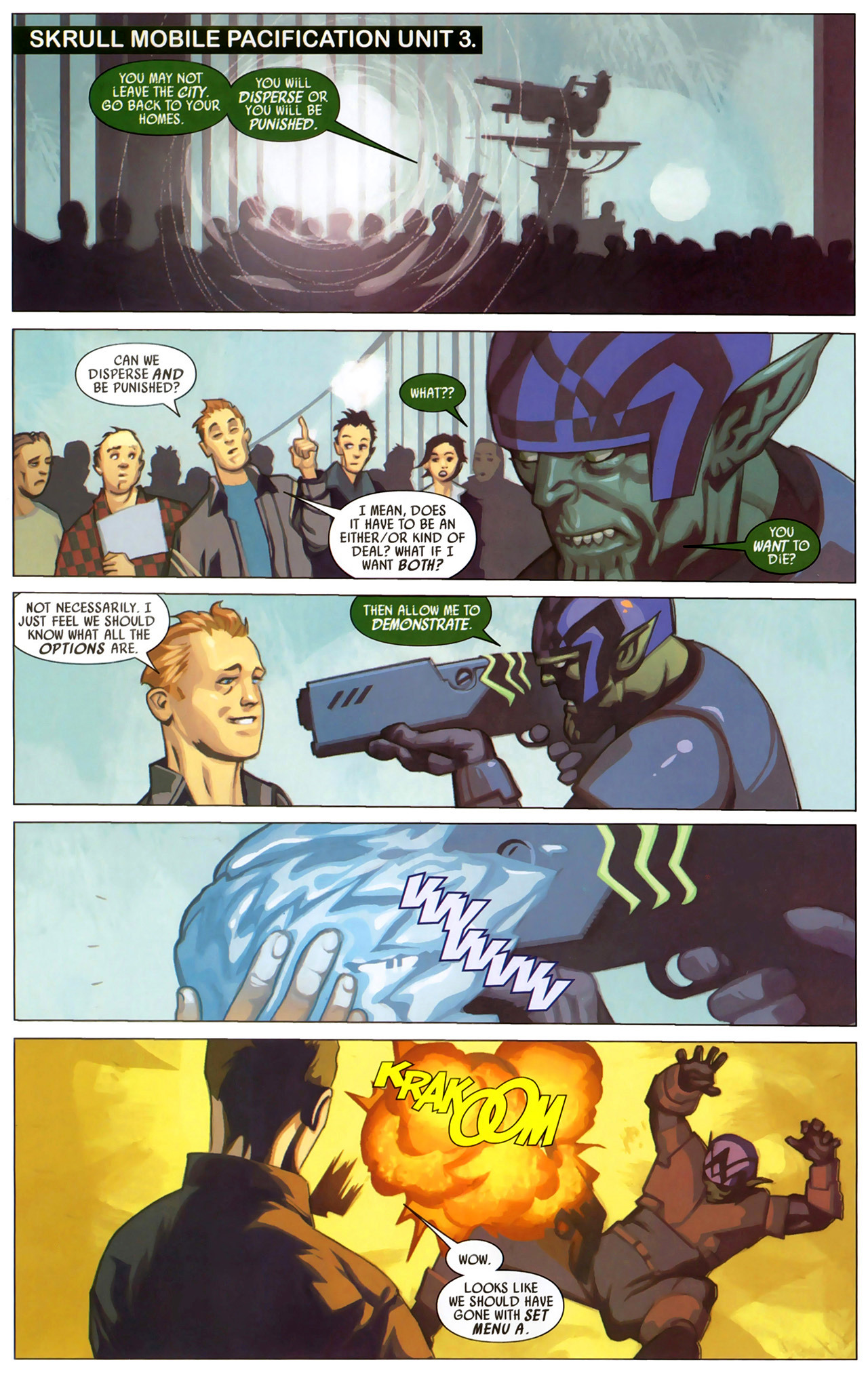 Read online Secret Invasion: X-Men comic -  Issue #2 - 12