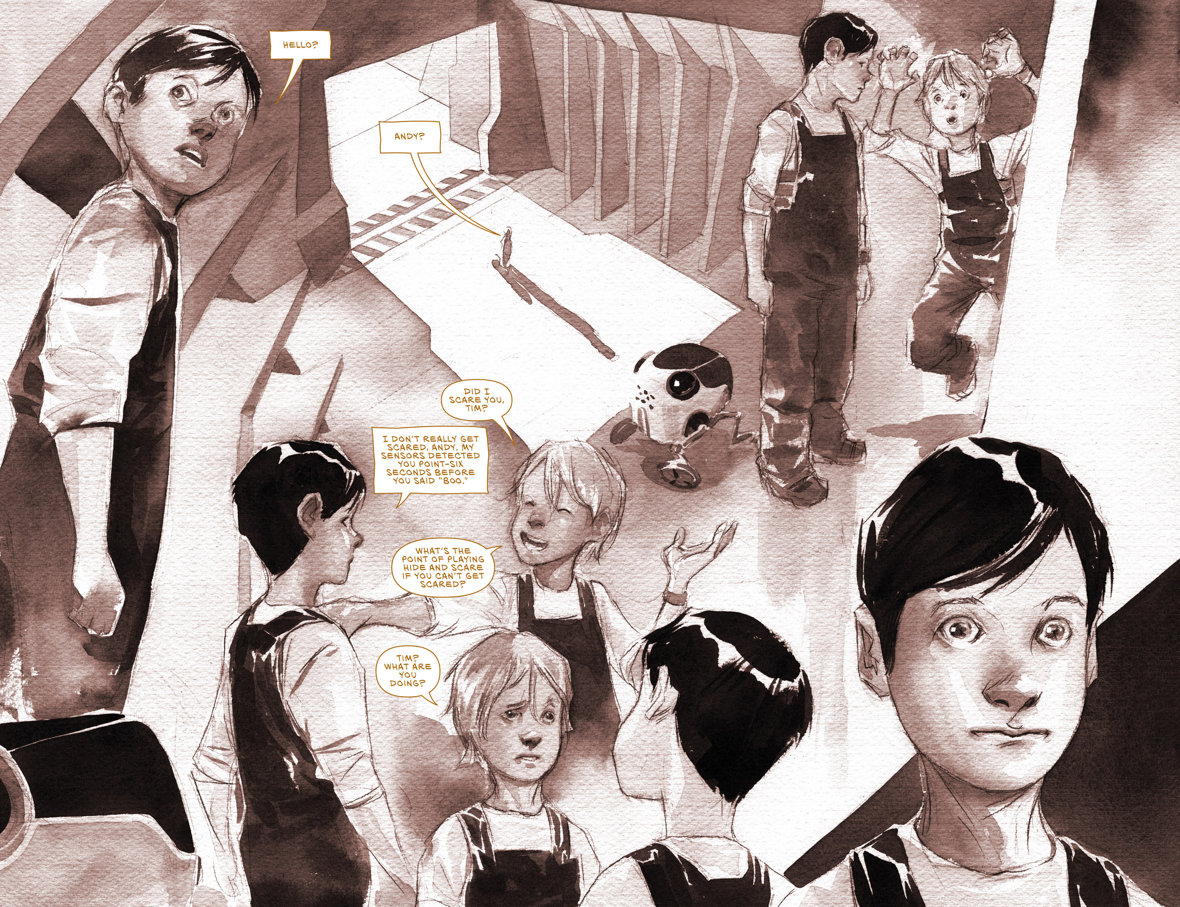 Read online Descender comic -  Issue #8 - 10